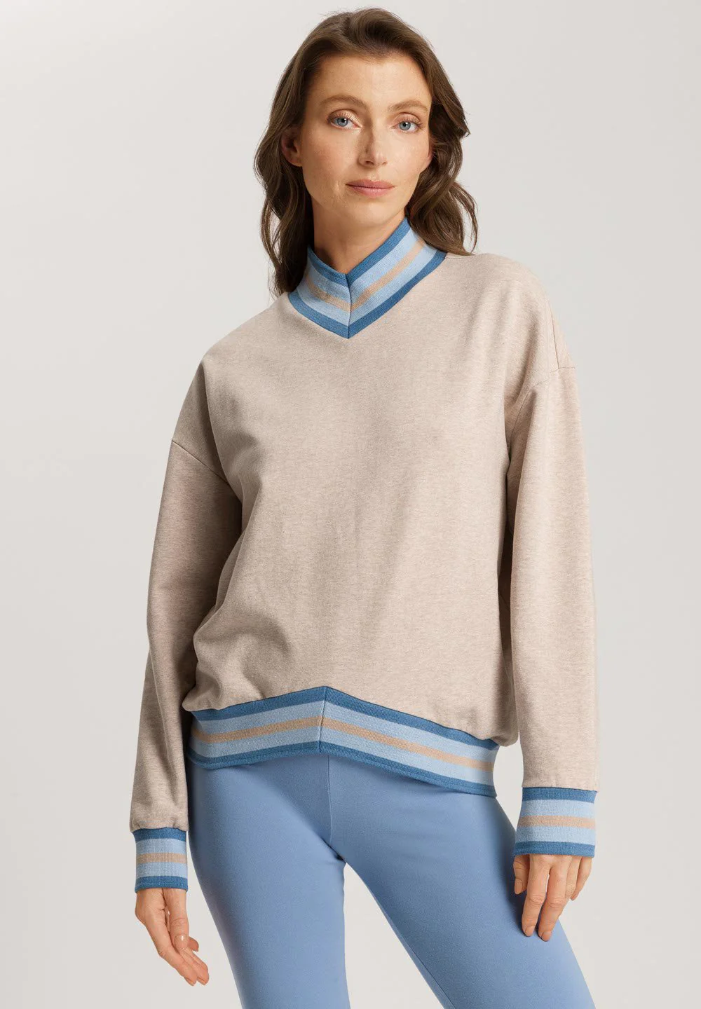Natural Living Sweatshirt | camel melange 078849-072895 - Image 2