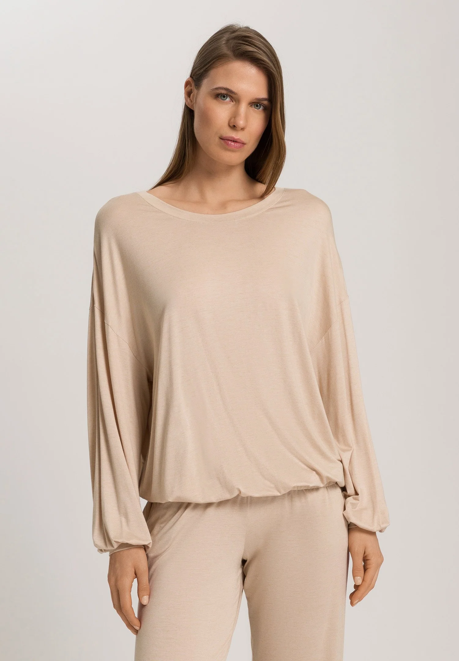 Natural Wear L/SLV Shirt | coffee quartz 078888-072216 - Image 2