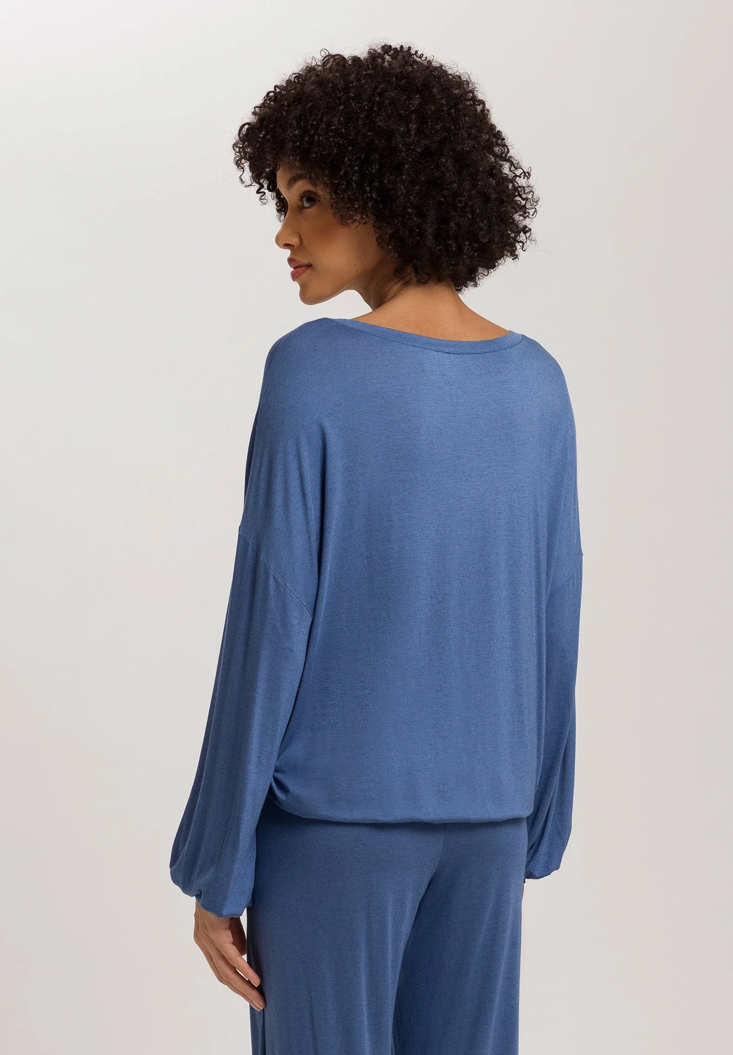 Natural Wear L/SLV Shirt | slate blue 078888-072642 - Image 4