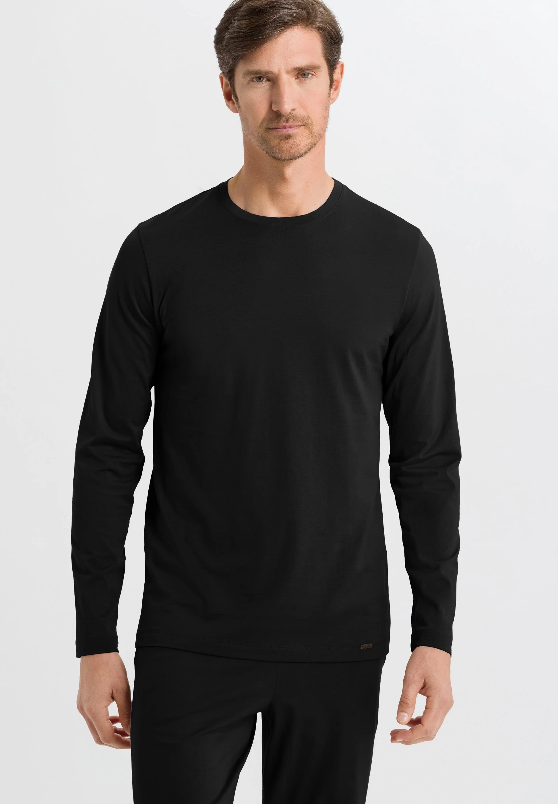Night & Day L/SLV Shirt | black 075431-070019 - Image 2