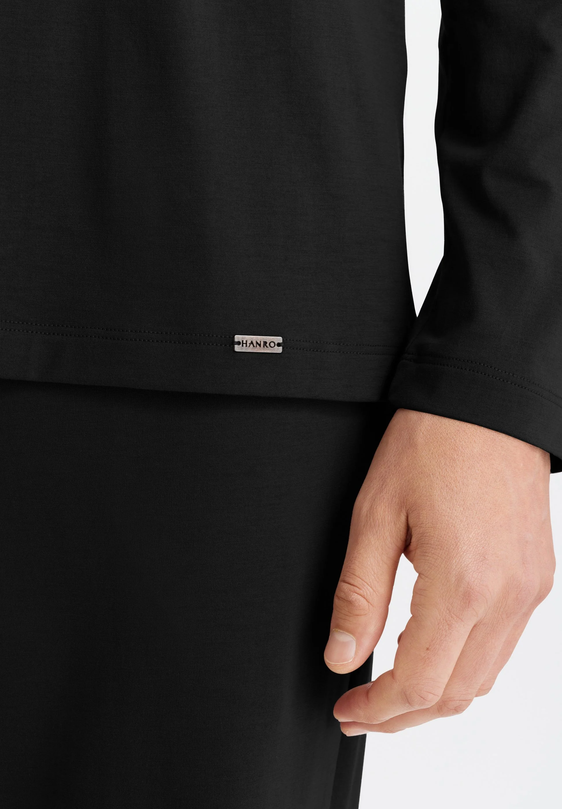 Night & Day L/SLV Shirt | black 075431-070019 - Image 6