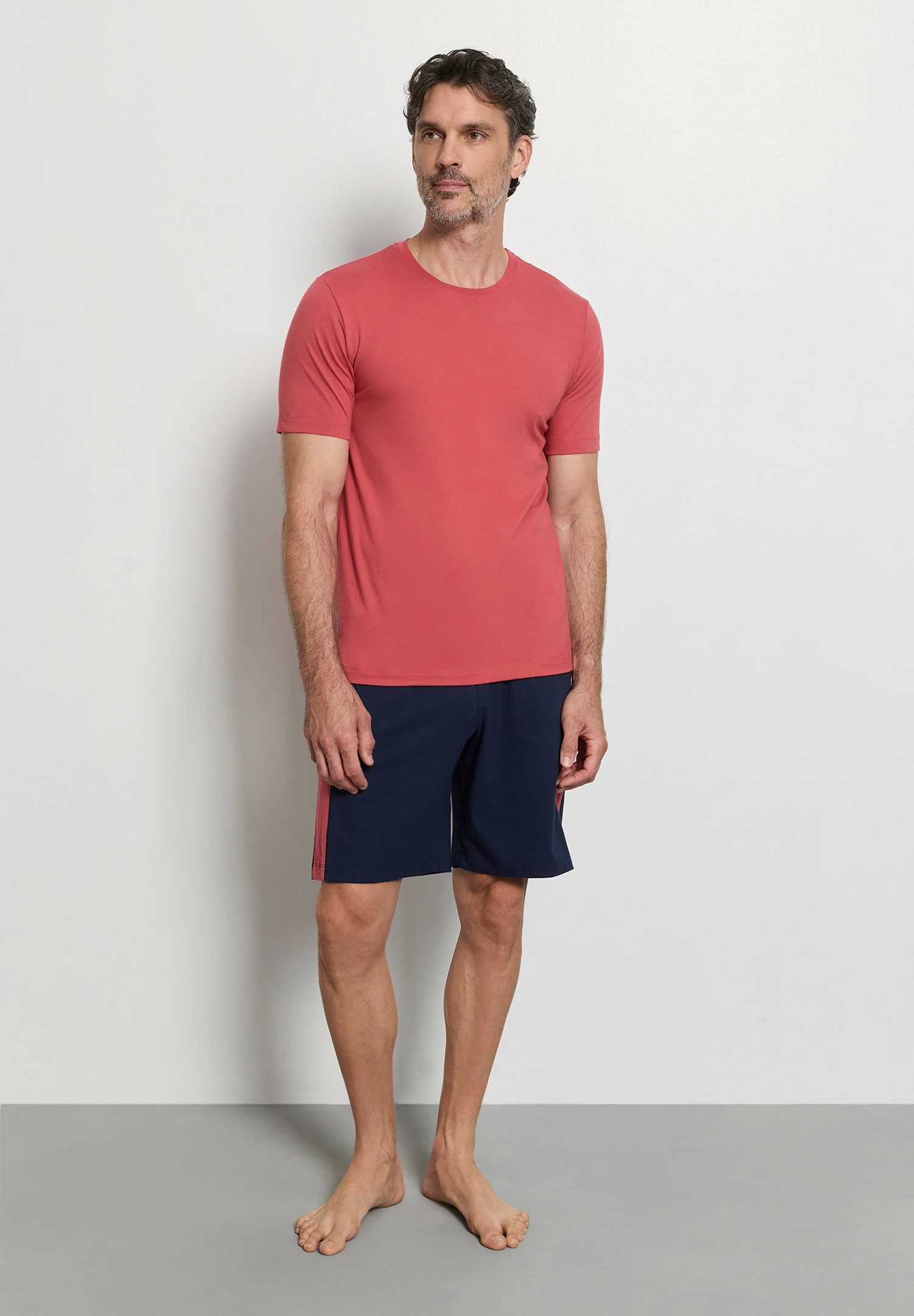 Night & Day Short Pants | deep navy/ garnet rose 075824-072628 - Image 5