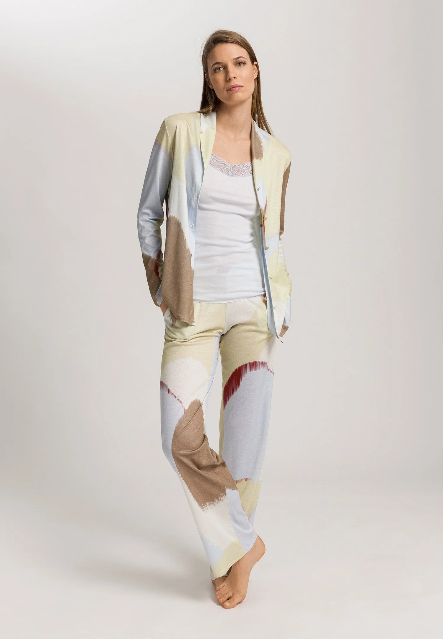 Olivia L/SLV Shirt | abstract paint 074775-073050 - Image 5