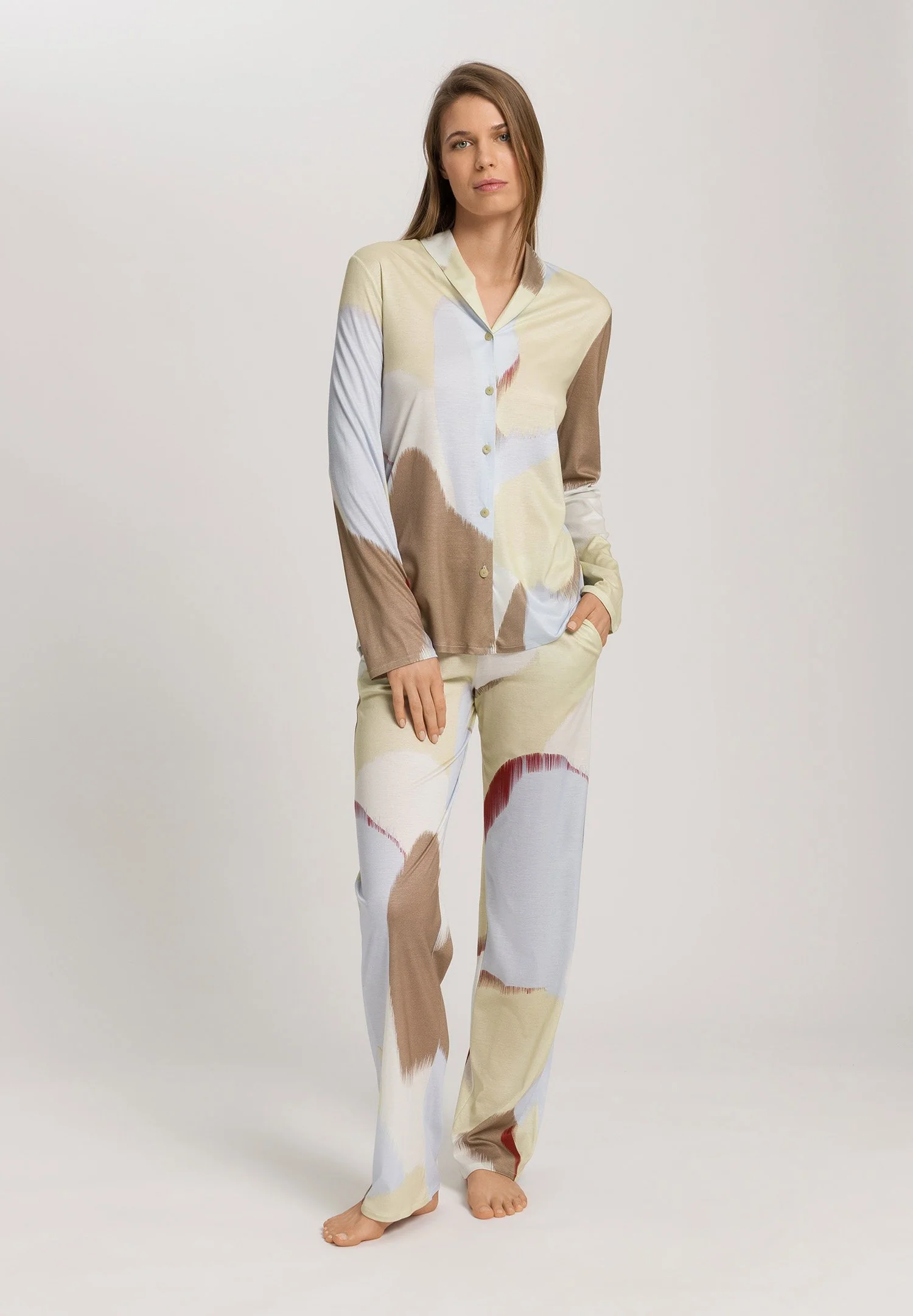 Olivia Long Pants | abstract paint 074777-073050 - Image 5
