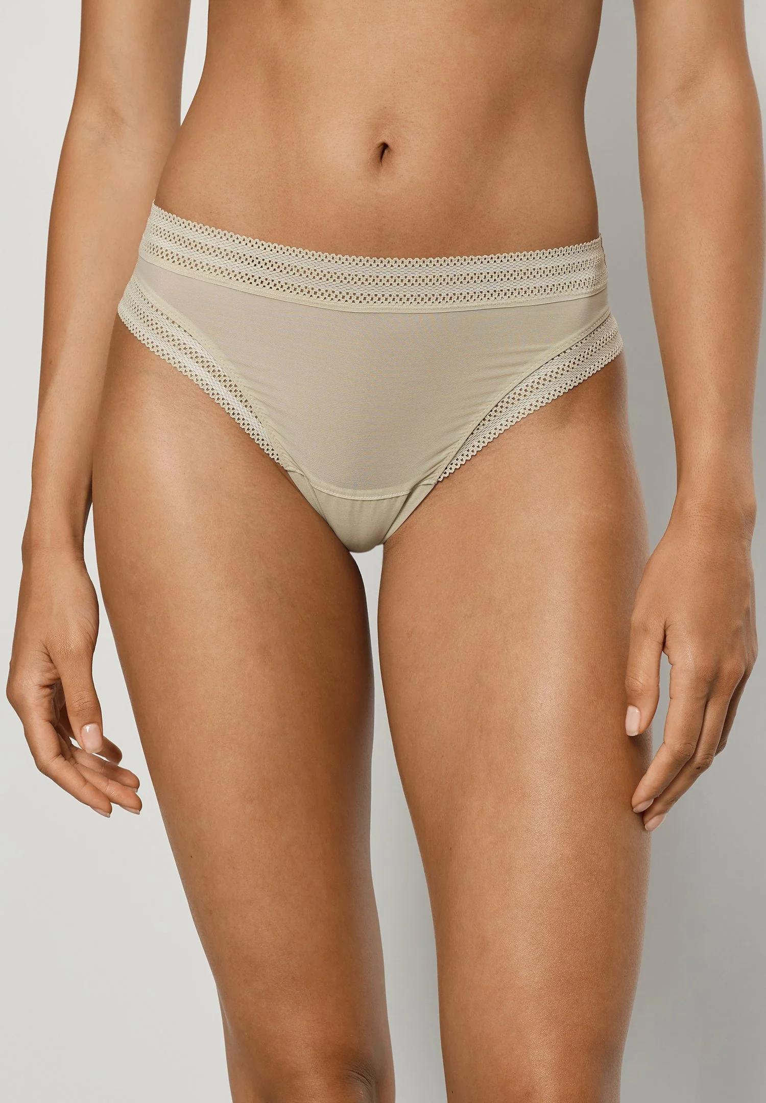 Orea Brazilian Panty | olive stem 070809-072661 - Image 2