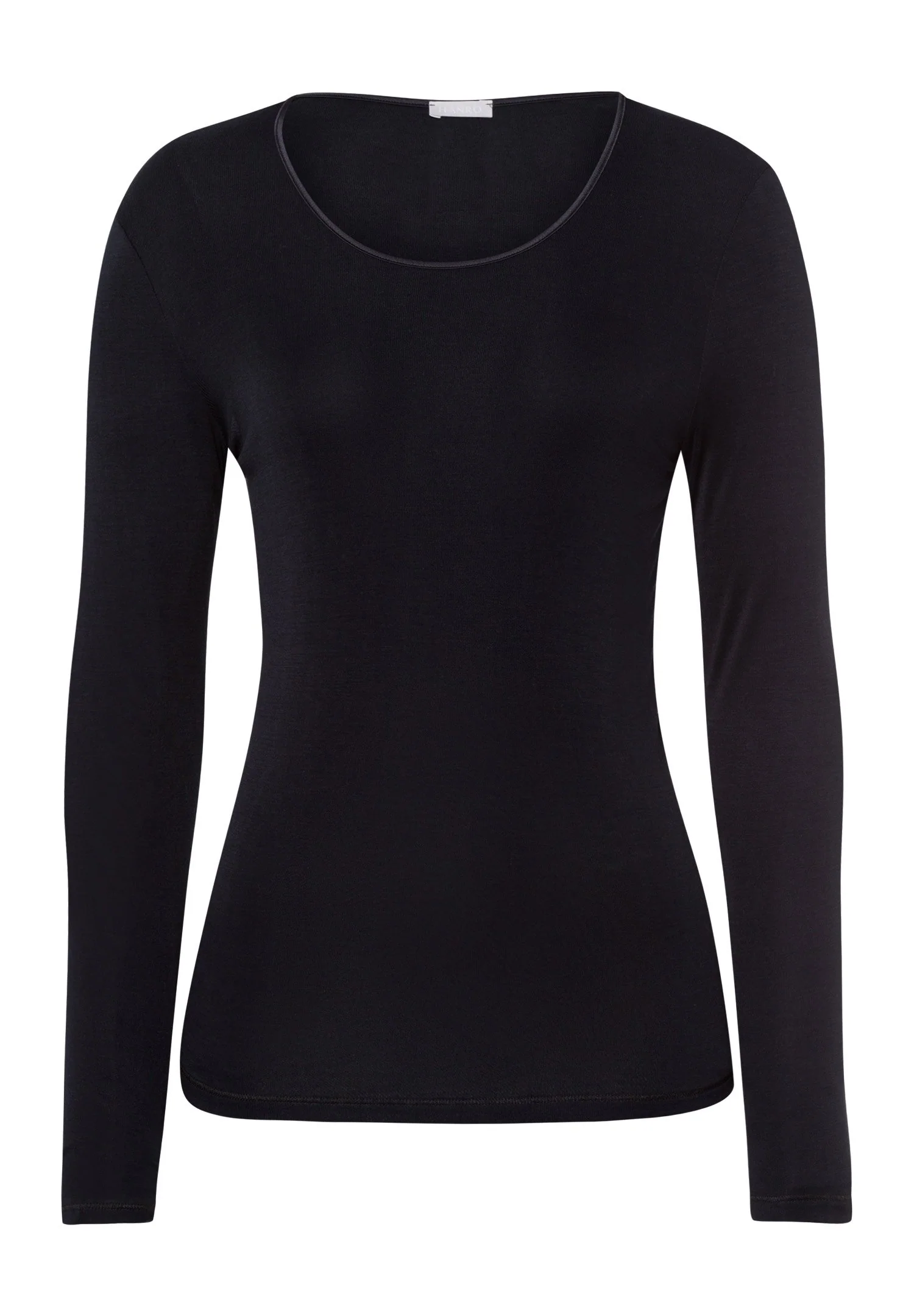 Pure Silk L/SLV Shirt | black 071719-070019