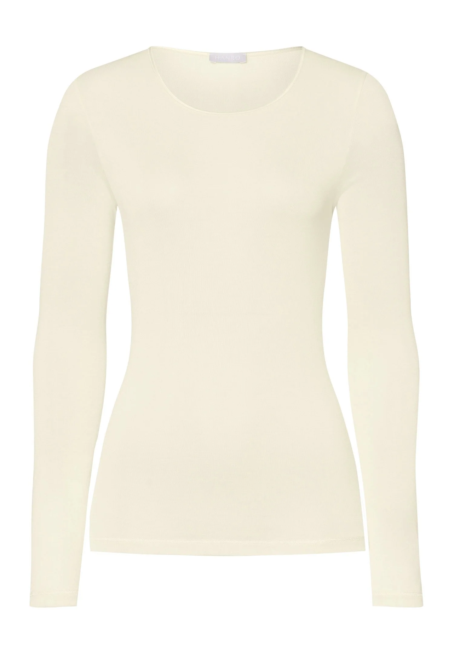 Pure Silk L/SLV Shirt | pale cream 071719-070116
