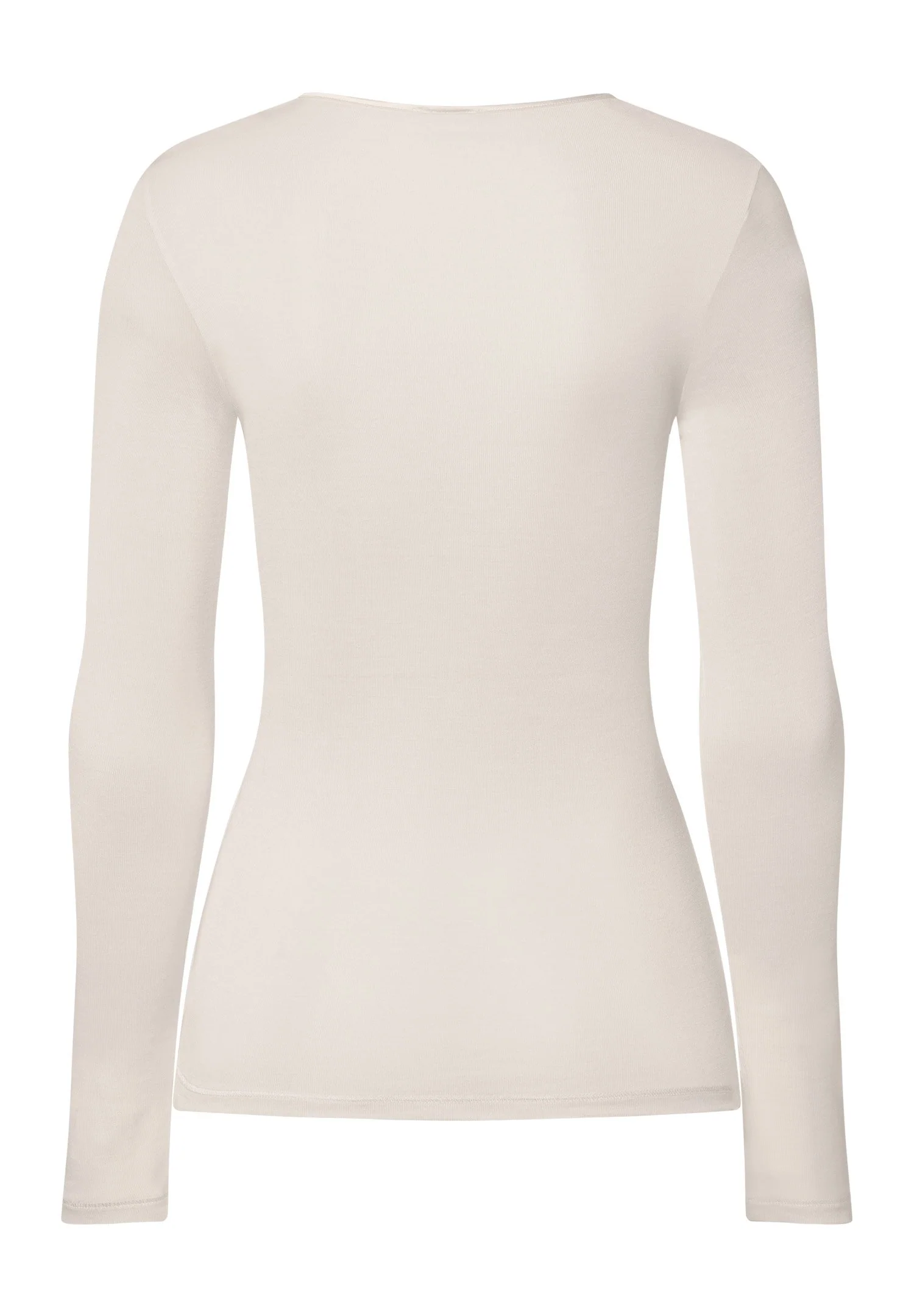 Pure Silk L/SLV Shirt | pale cream 071719-070116 - Image 3