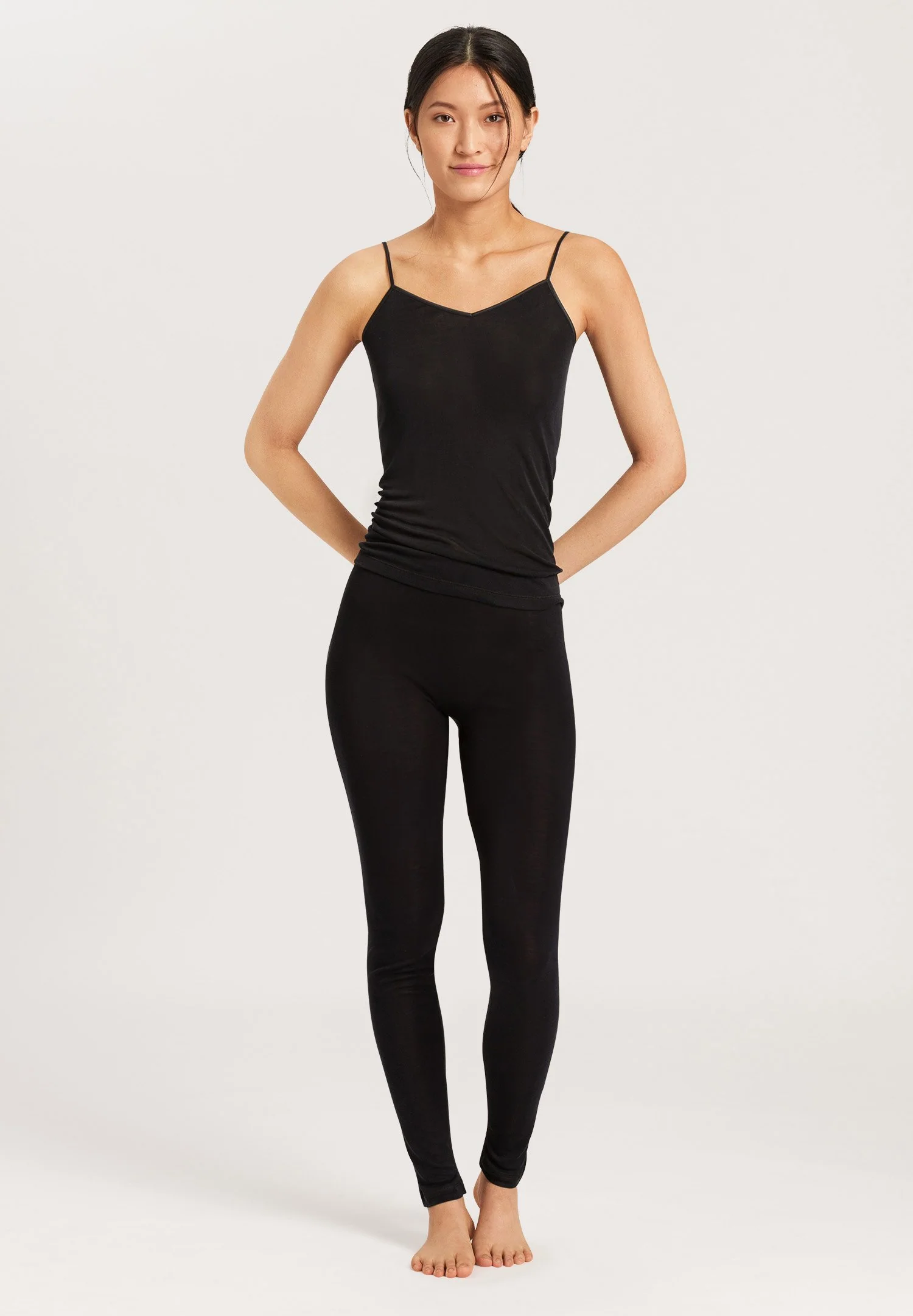 Pure Silk Spaghetti Top | black 071716-070019 - Image 5