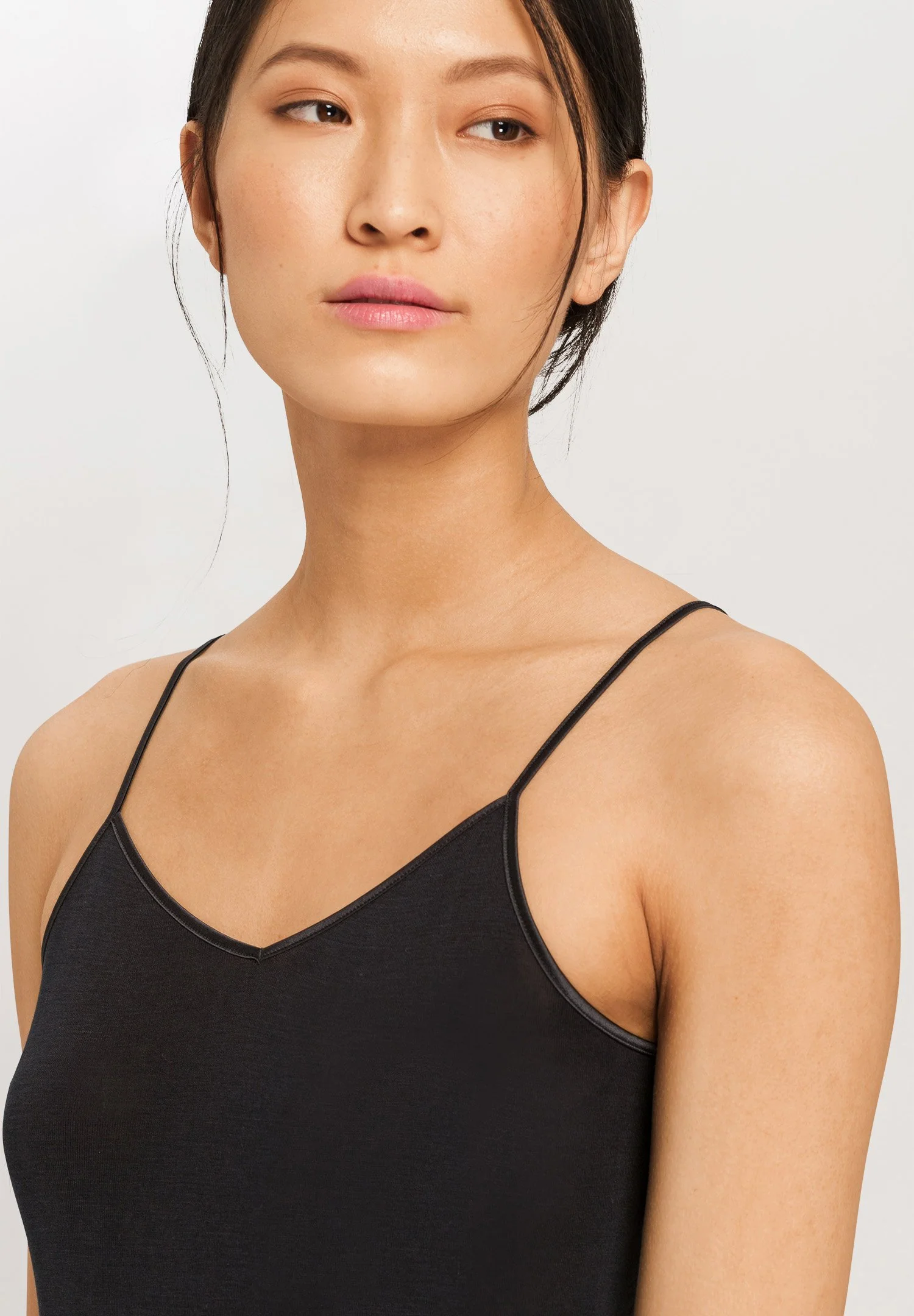 Pure Silk Spaghetti Top | black 071716-070019 - Image 6
