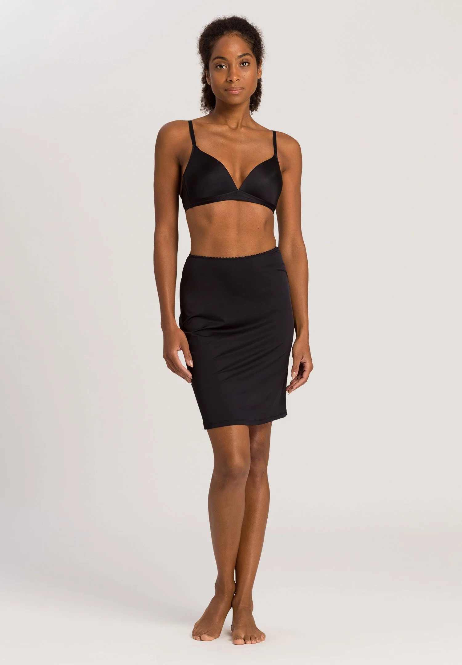 Satin Deluxe Half Slip | black 071064-070019 - Image 5