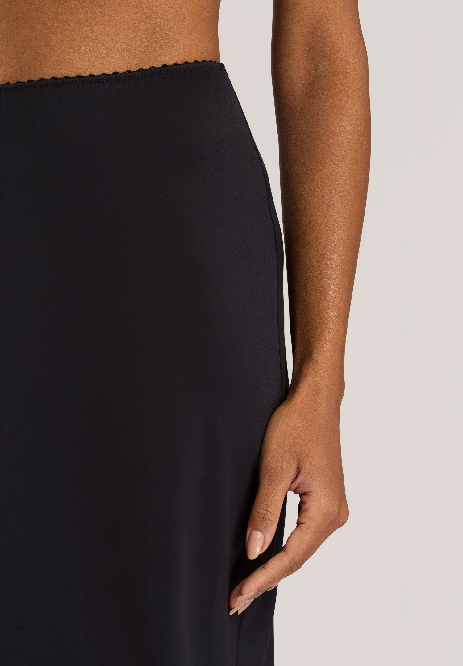 Satin Deluxe Half Slip | black 071064-070019 - Image 6