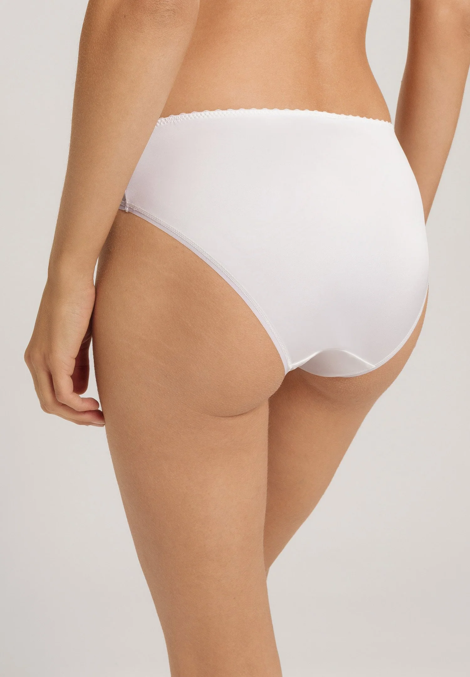 Satin Deluxe Mini Briefs | off white 071125-070102 - Image 4