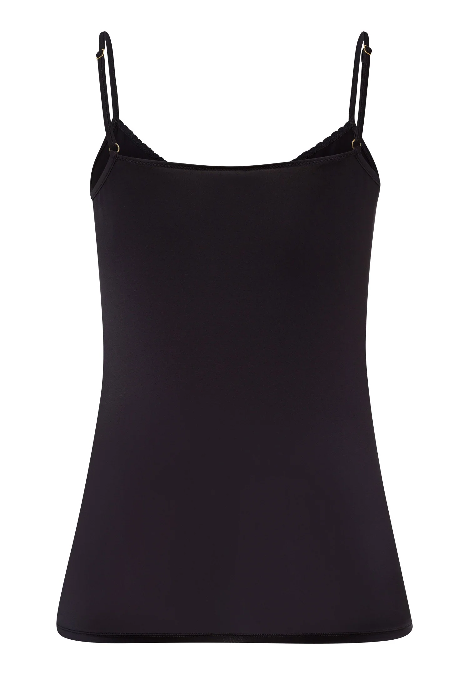 Satin Deluxe Spaghetti Top | black 071063-070019 - Image 3