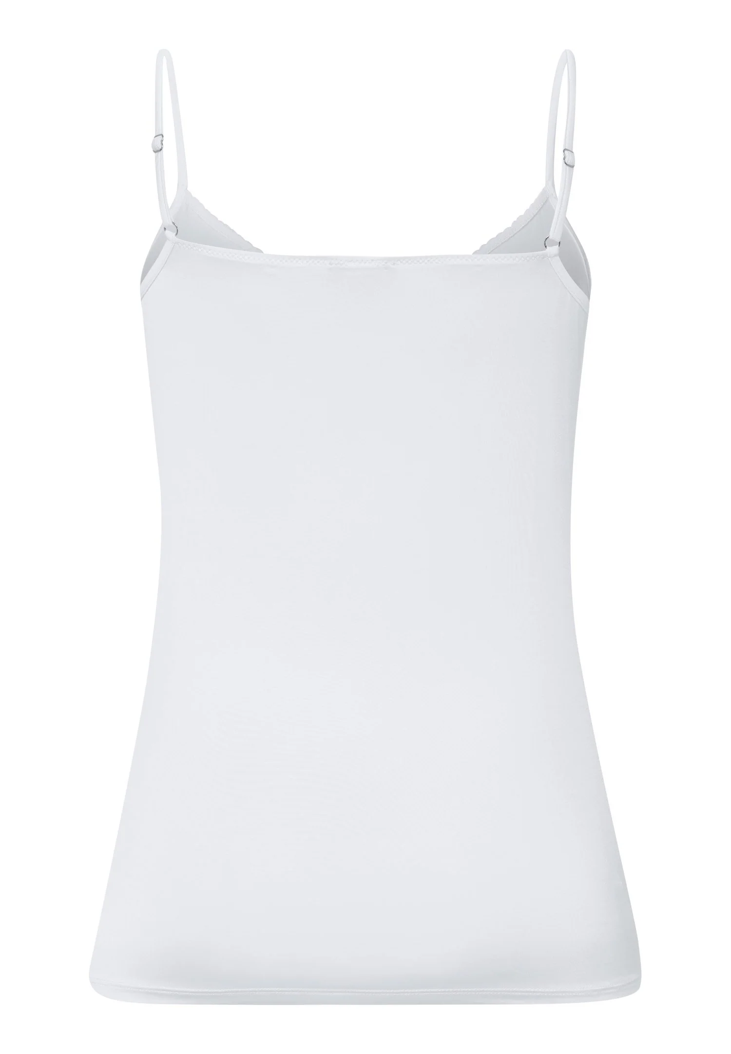 Satin Deluxe Spaghetti Top | off white 071063-070102 - Image 3