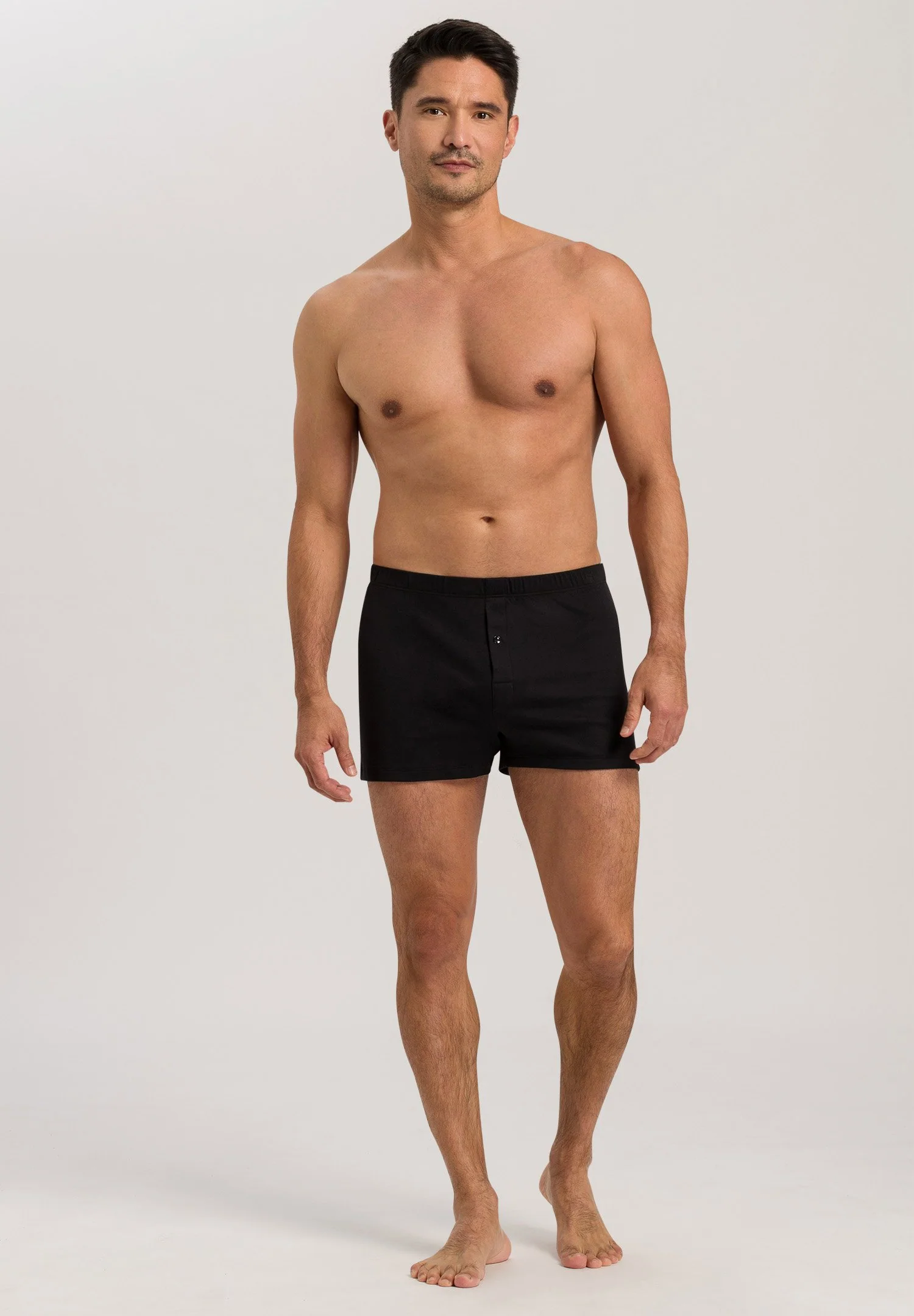 Sea Island Cotton Boxers | black 073172-070019 - Image 5