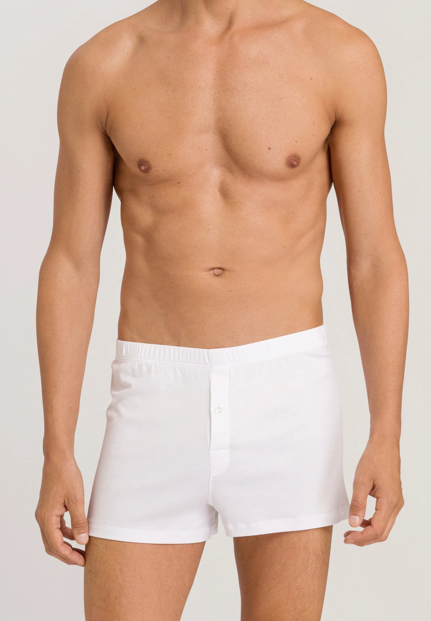 Sea Island Cotton Boxers | white 073172-070101 - Image 2