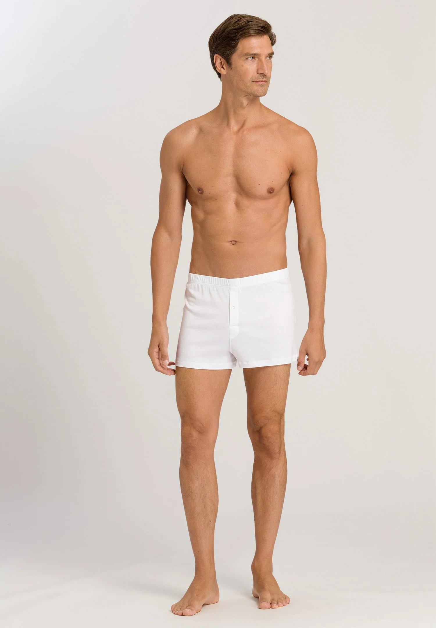 Sea Island Cotton Boxers | white 073172-070101 - Image 5