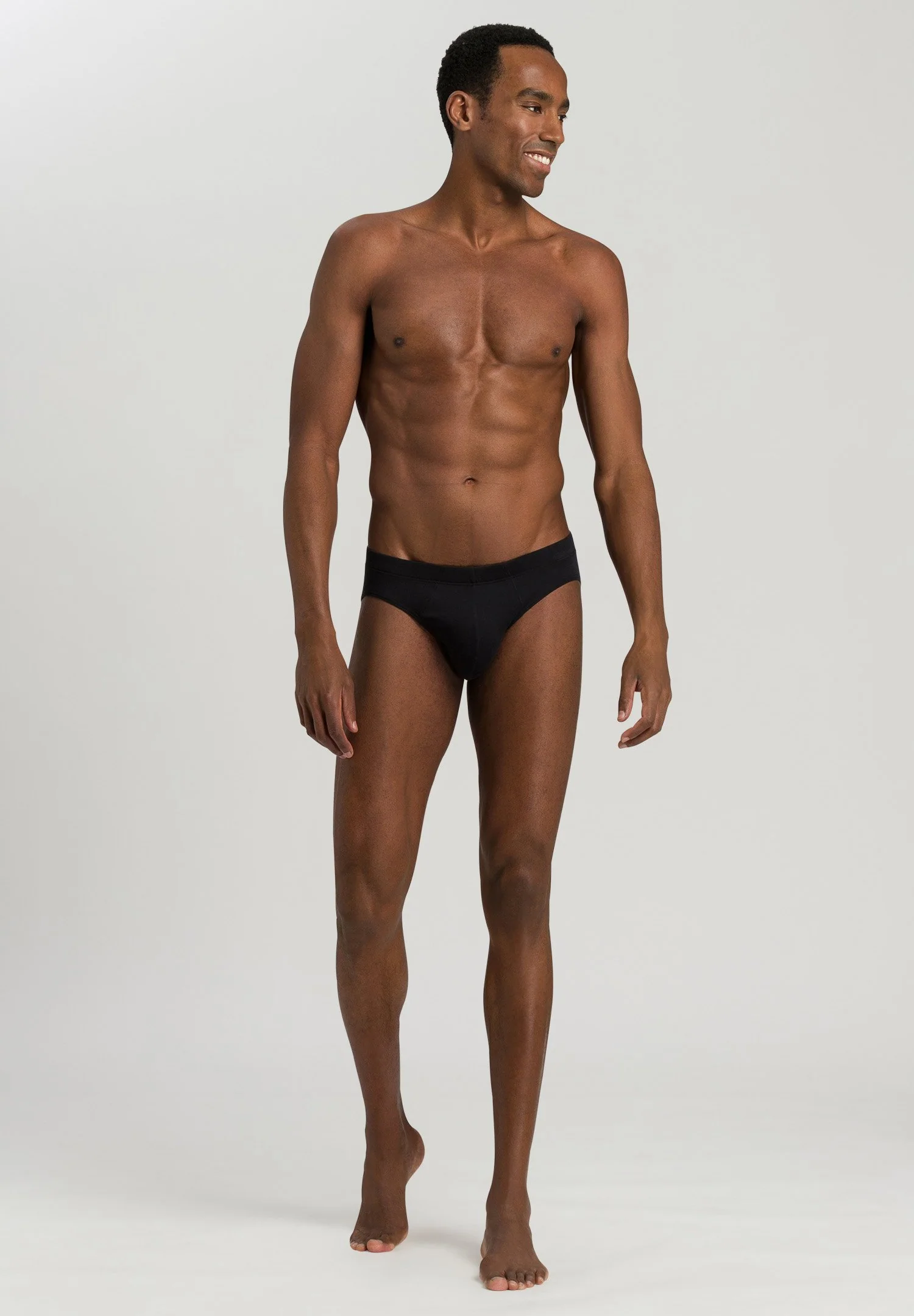 Sea Island Cotton Briefs | black 073170-070019 - Image 5