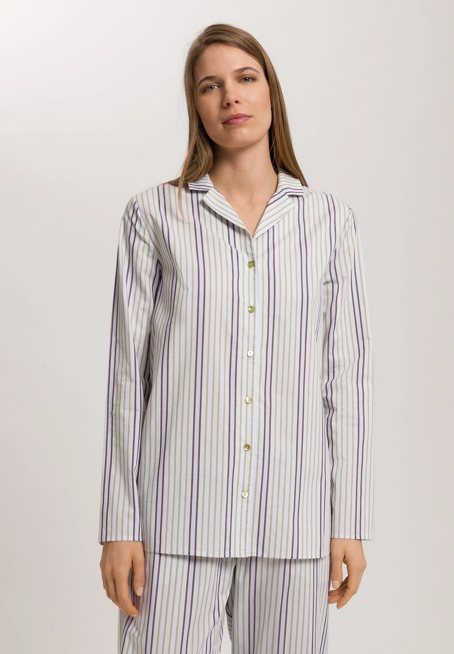 Sleep & Lounge L/SLV Bigshirt | beryl stripe 074849-073054 - Image 2