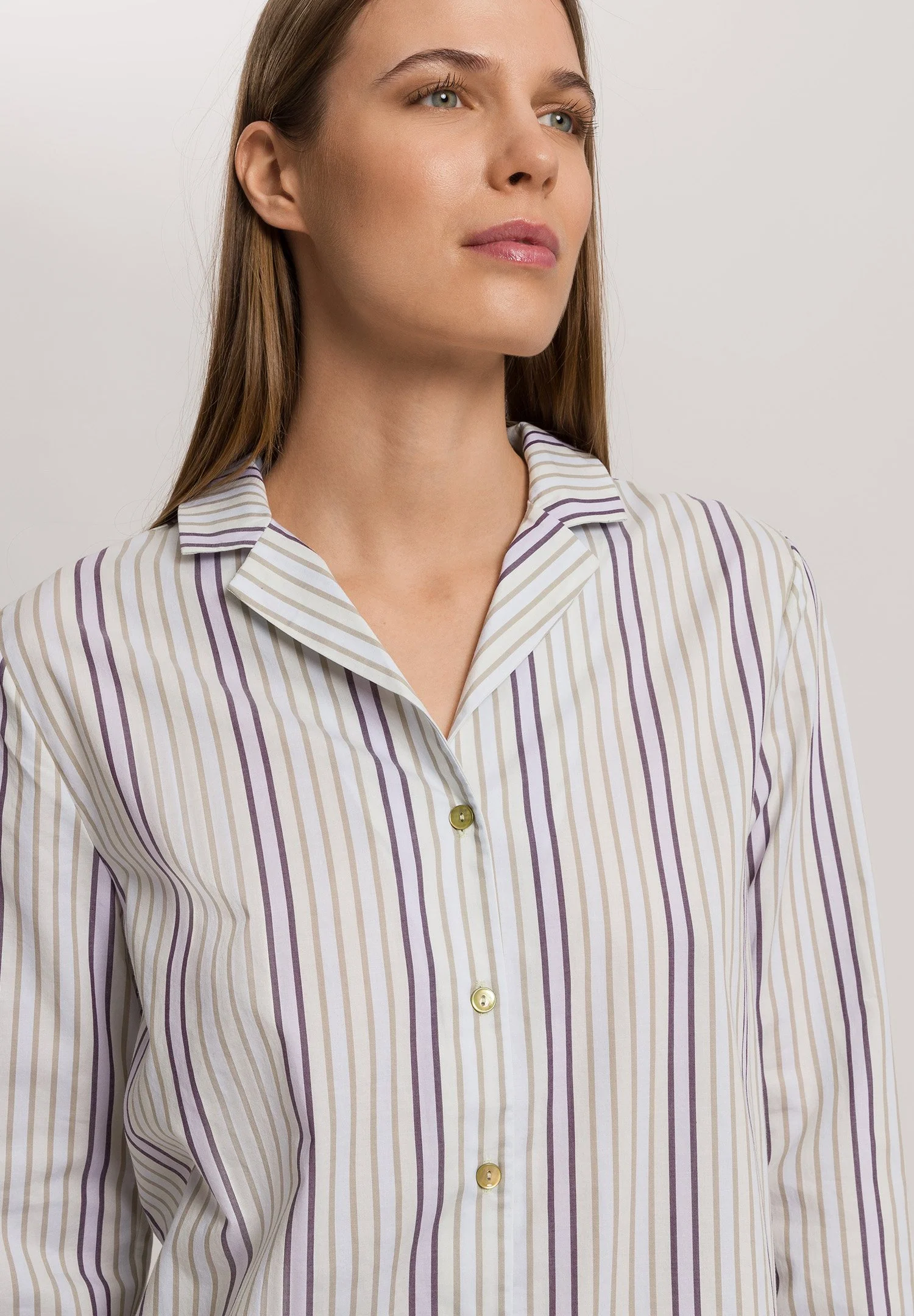 Sleep & Lounge L/SLV Bigshirt | beryl stripe 074849-073054 - Image 6