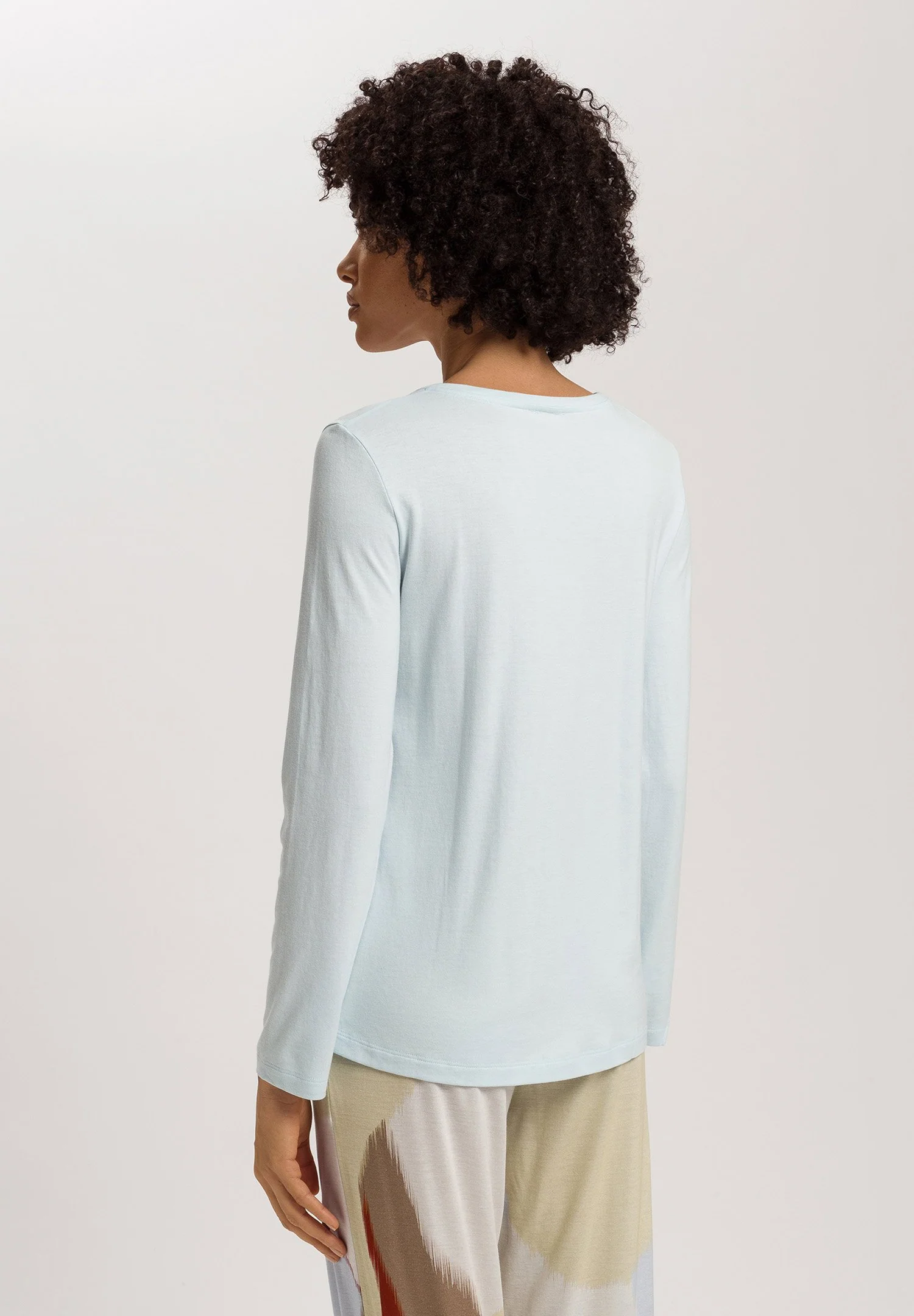 Sleep & Lounge L/SLV Shirt | delicate blue 074844-072535 - Image 4