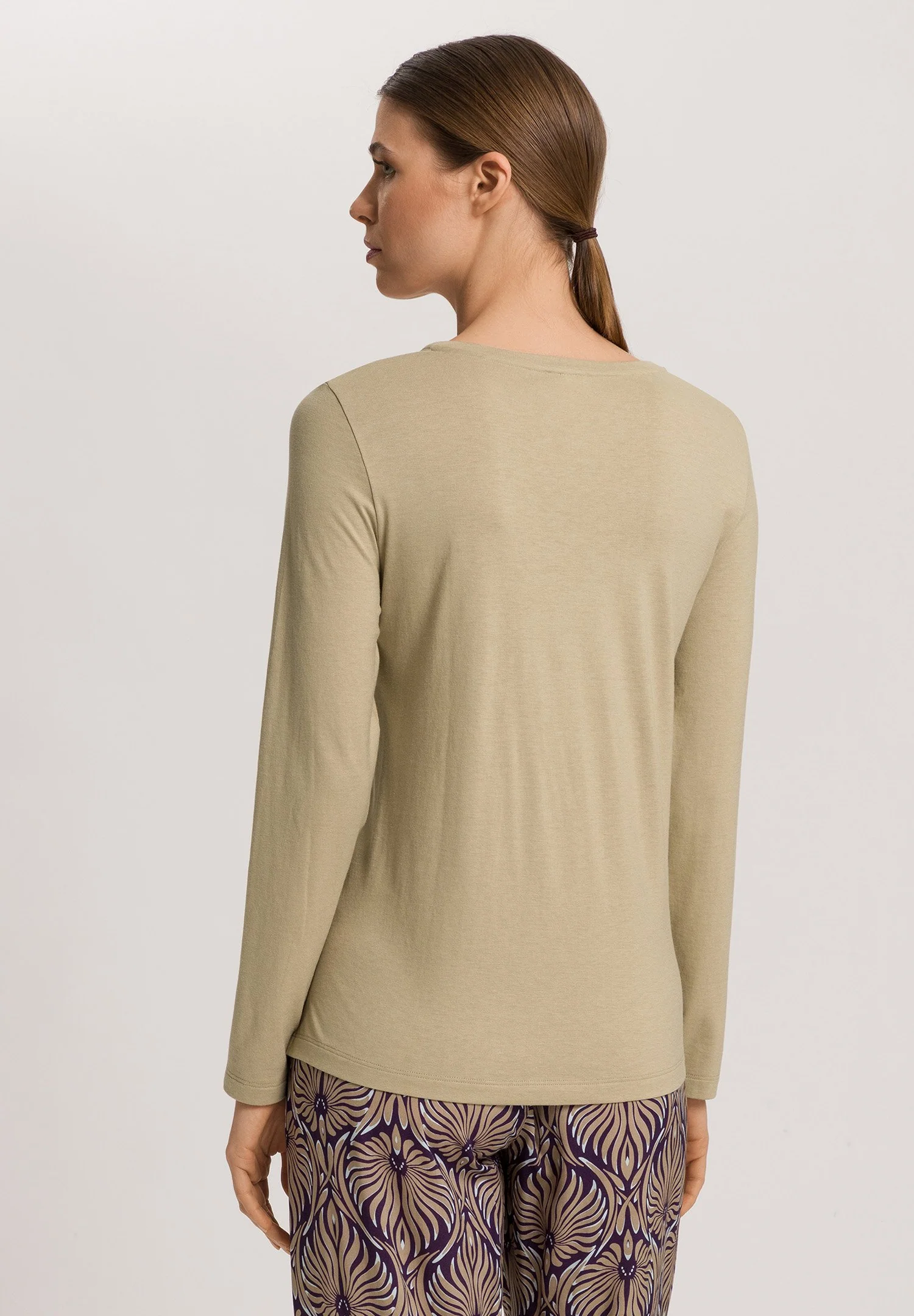 Sleep & Lounge L/SLV Shirt | lemon pepper 074844-072810 - Image 4