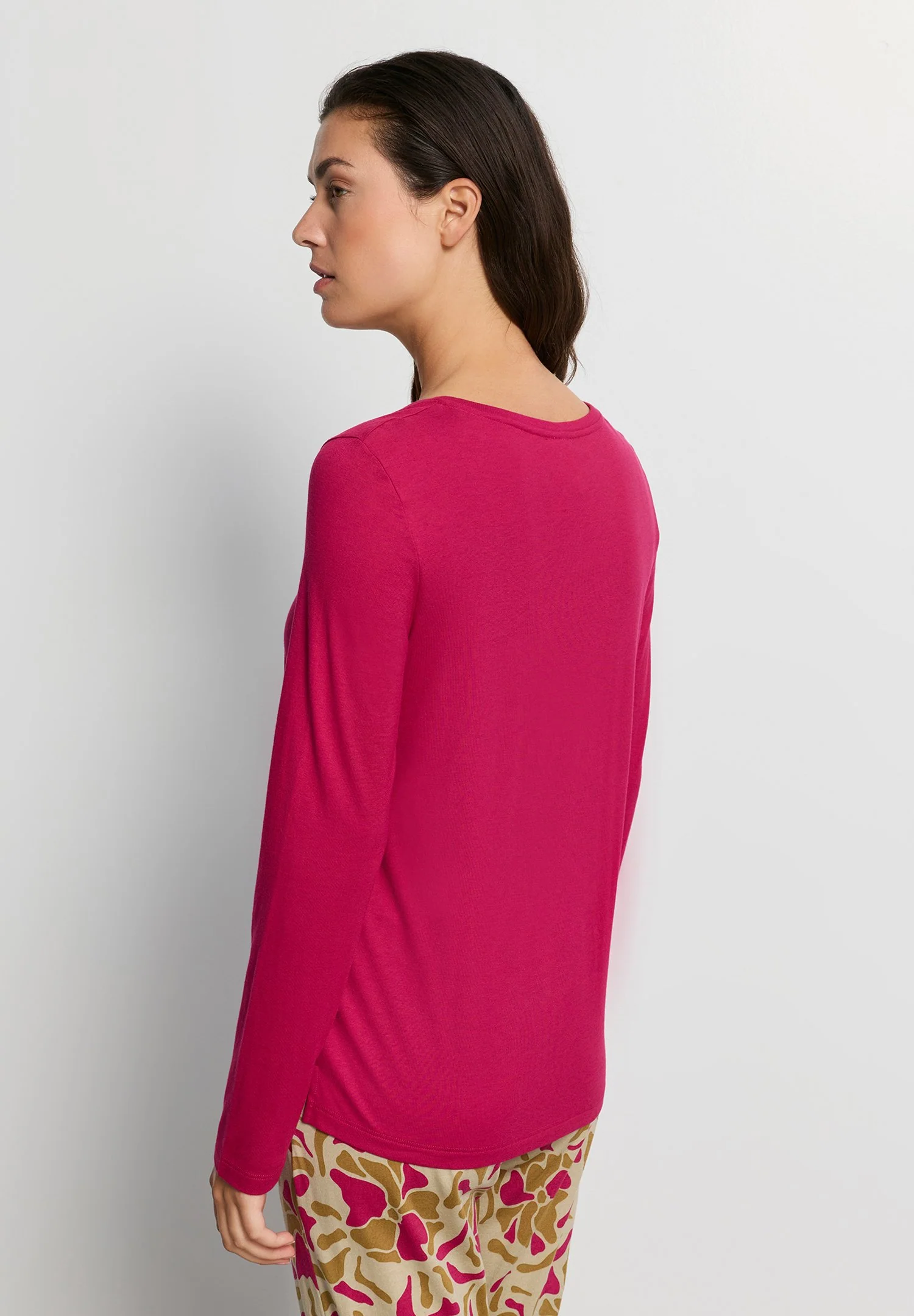 Sleep & Lounge L/SLV Shirt | light sangria 074844-072465 - Image 4