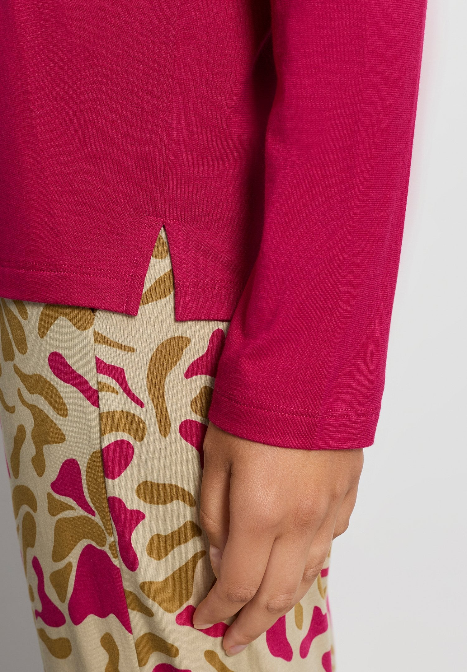 Sleep & Lounge L/SLV Shirt | light sangria 074844-072465 - Image 6