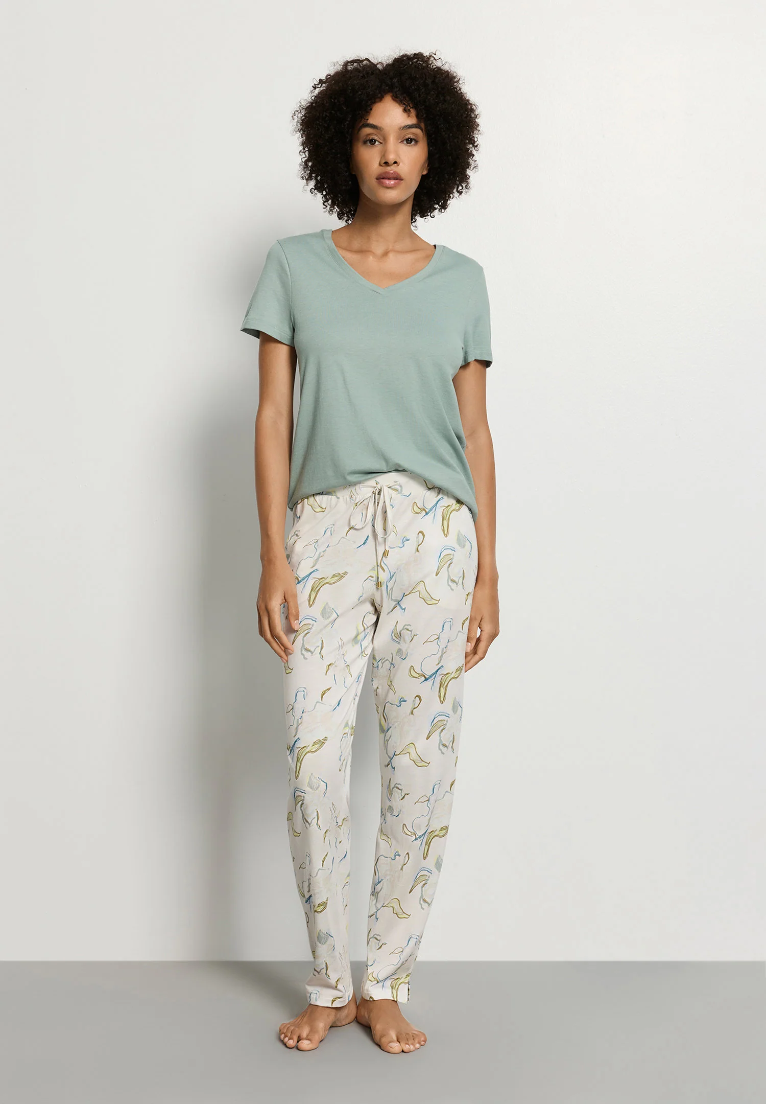 Sleep & Lounge Long Pants | flowing paint 074845-073074 - Image 5