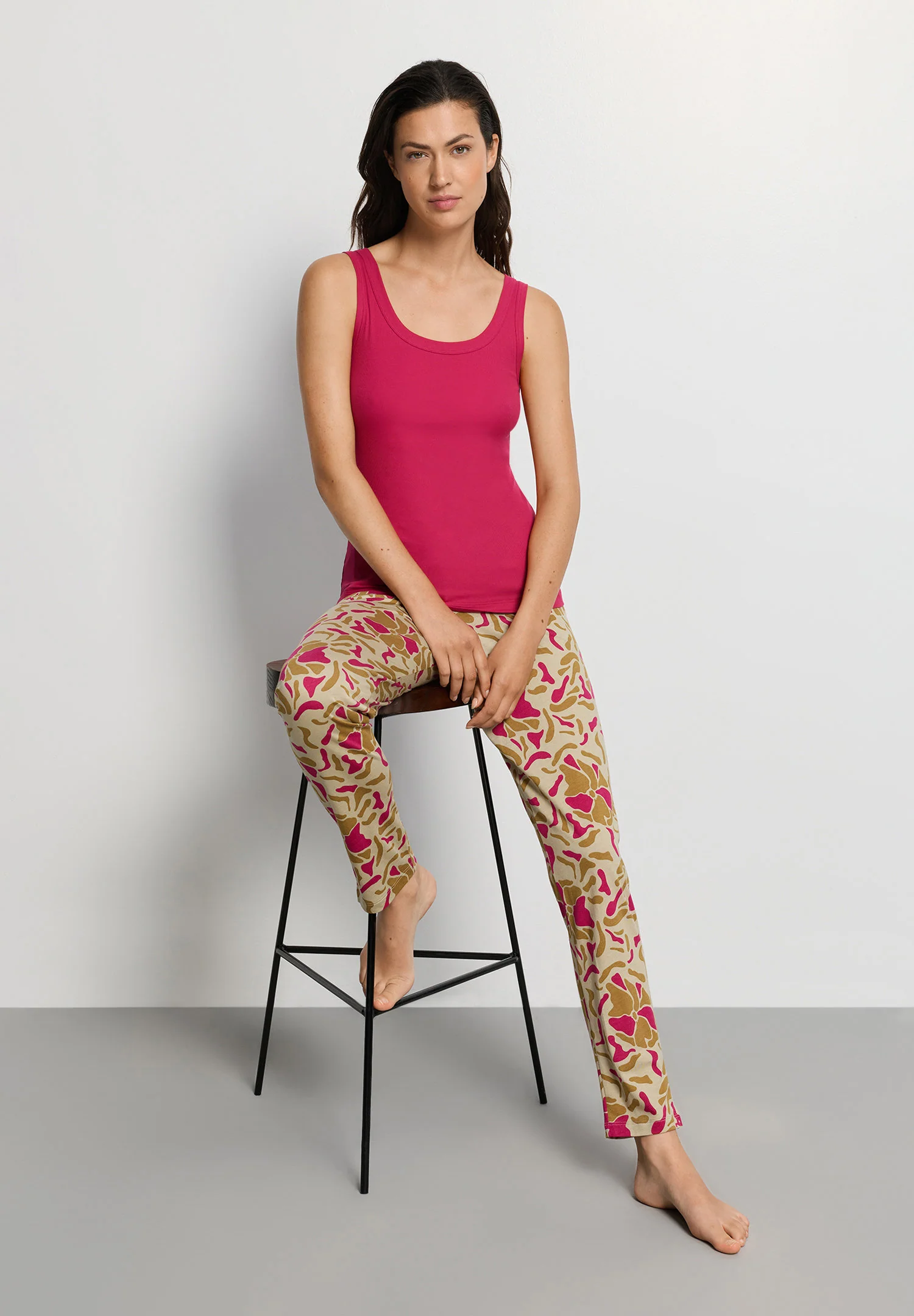 Sleep & Lounge Long Pants | illustrated petals 074845-073073 - Image 5