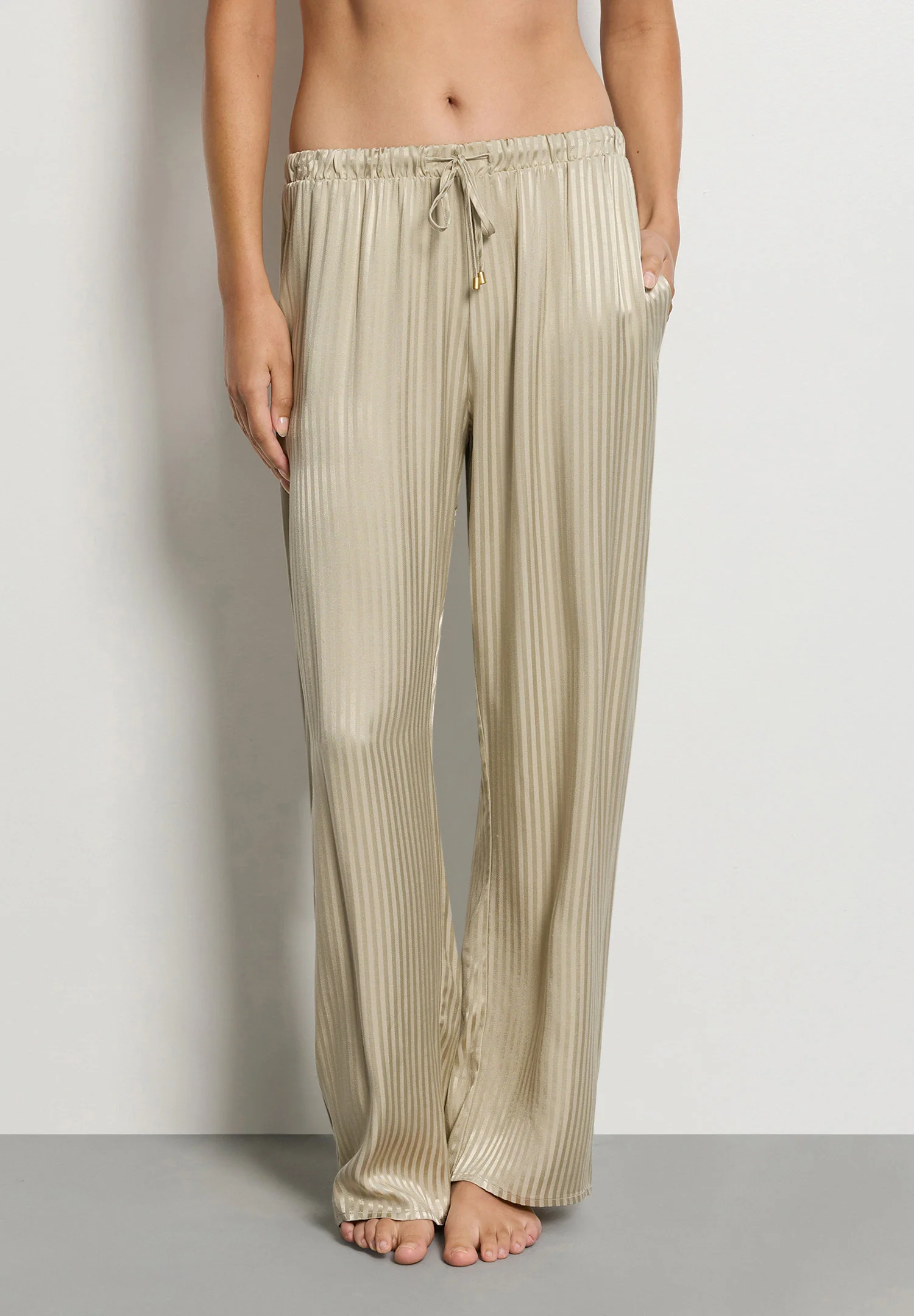Sleep & Lounge Long Pants | olive stem 074850-072661 - Image 2