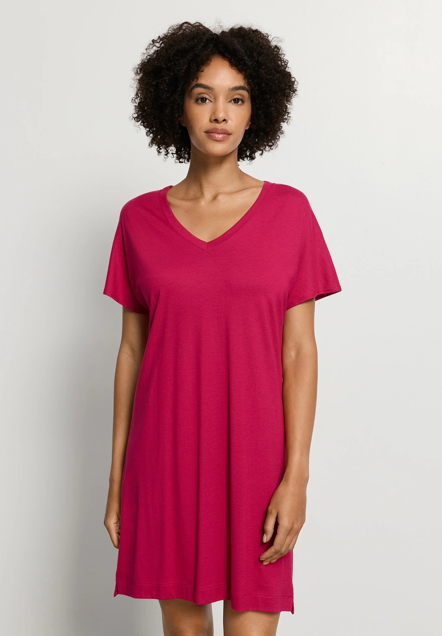 Sleep & Lounge S/SLV Nightdress 90cm | light sangria 074855-072465 - Image 2