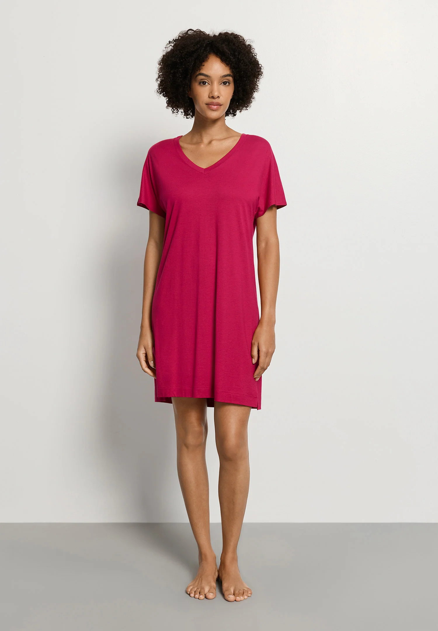 Sleep & Lounge S/SLV Nightdress 90cm | light sangria 074855-072465 - Image 5
