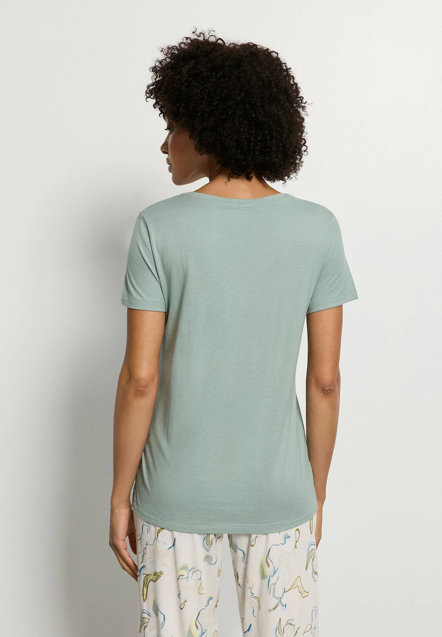 Sleep & Lounge S/SLV Shirt | dark seafoam 074842-072733 - Image 4