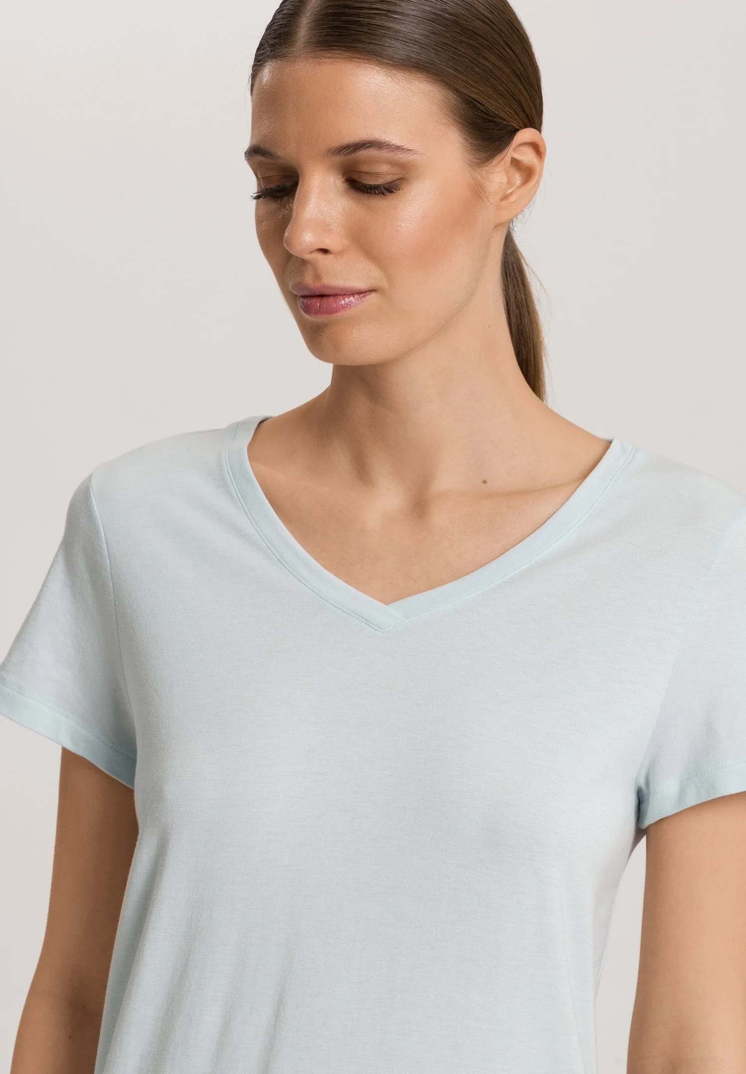 Sleep & Lounge S/SLV Shirt | delicate blue 074842-072535 - Image 6