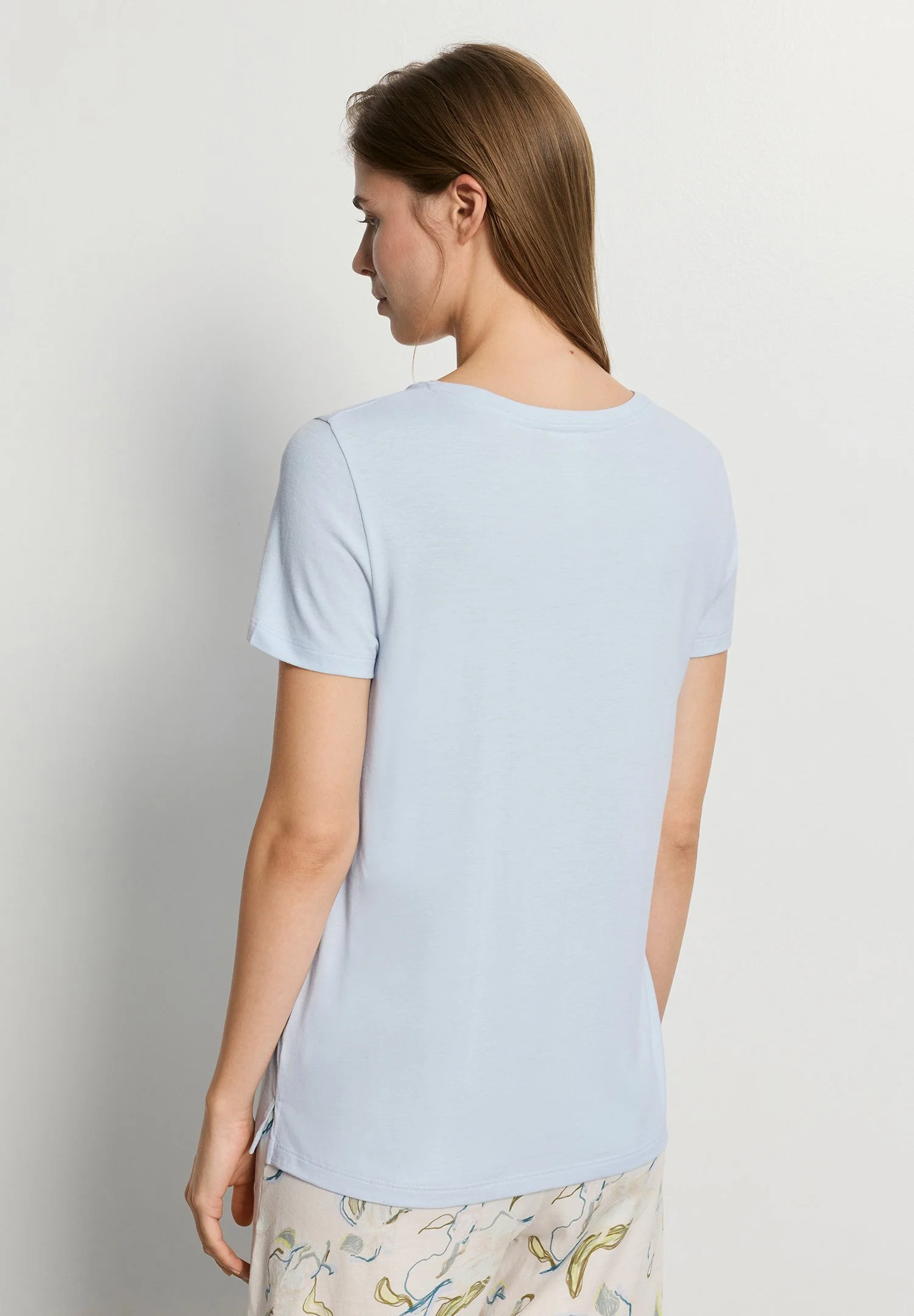 Sleep & Lounge S/SLV Shirt | watery blue 074842-072244 - Image 4