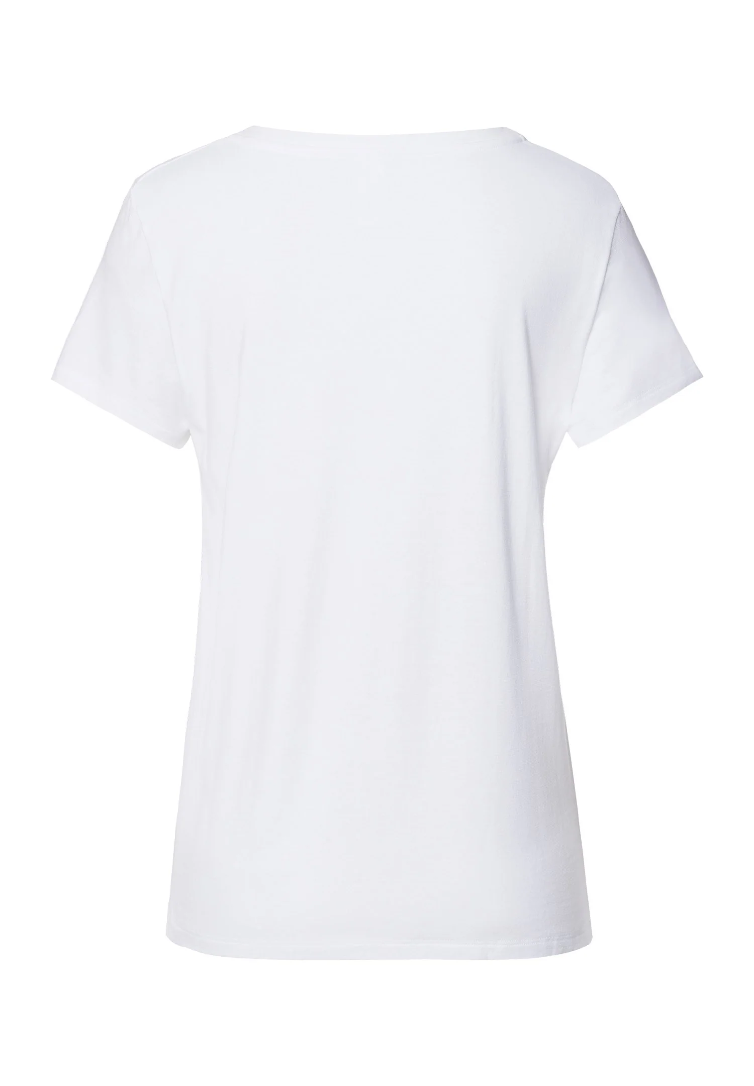 Sleep & Lounge S/SLV Shirt | white 074842-070101 - Image 3