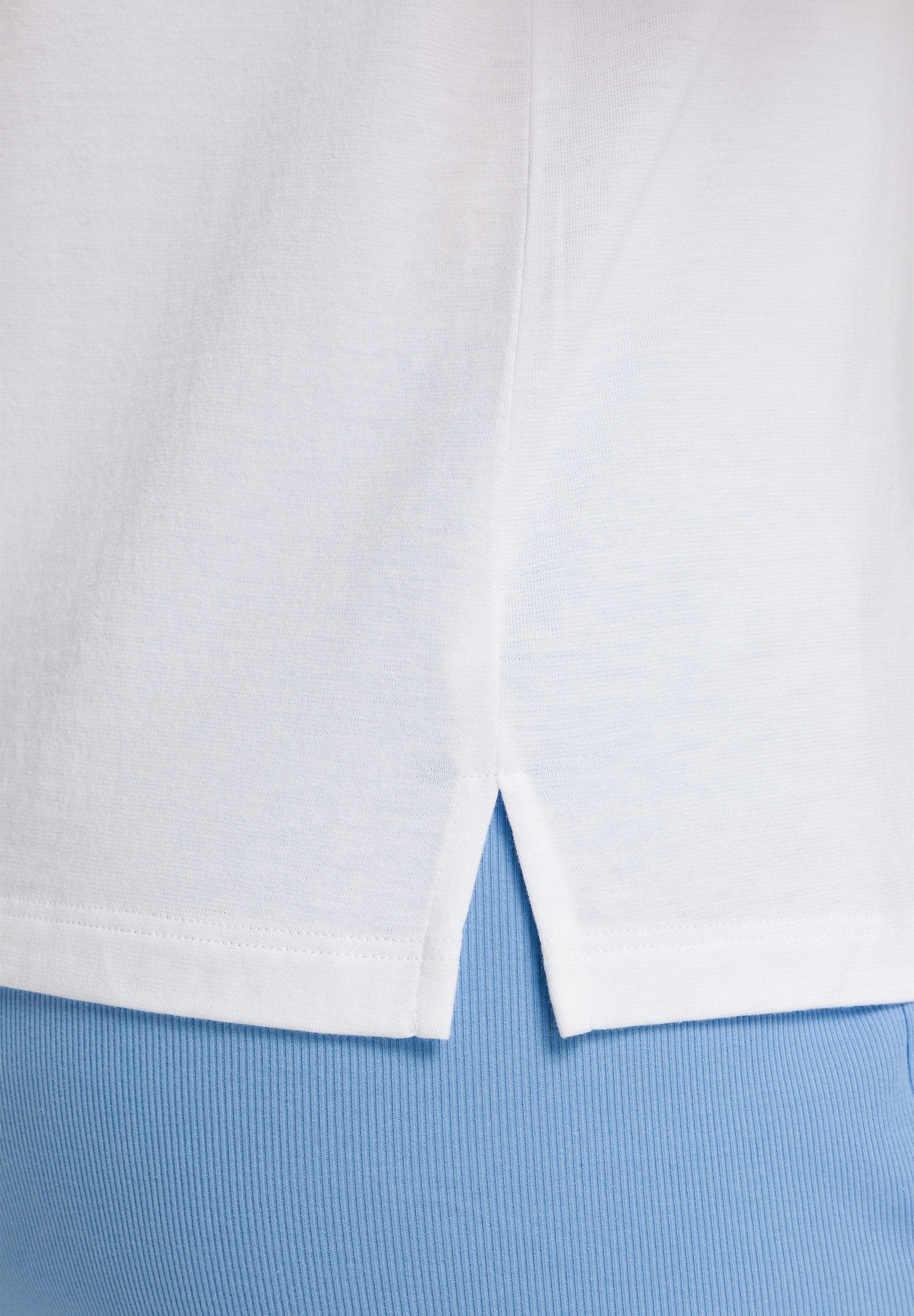 Sleep & Lounge S/SLV Shirt | white 074842-070101 - Image 6