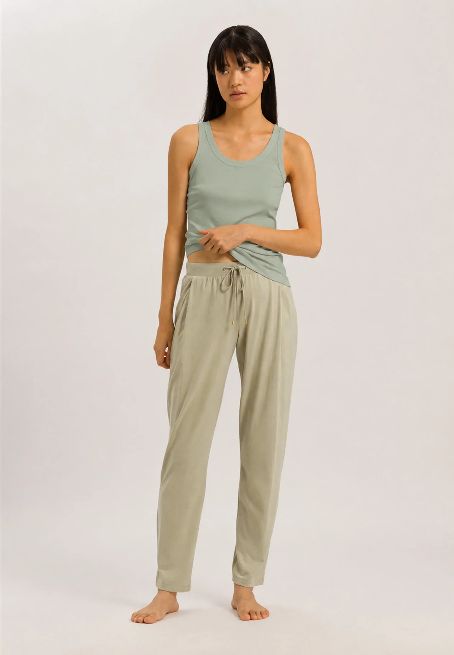 Sleep & Lounge Tank Top | green tea 077751-072706 - Image 5
