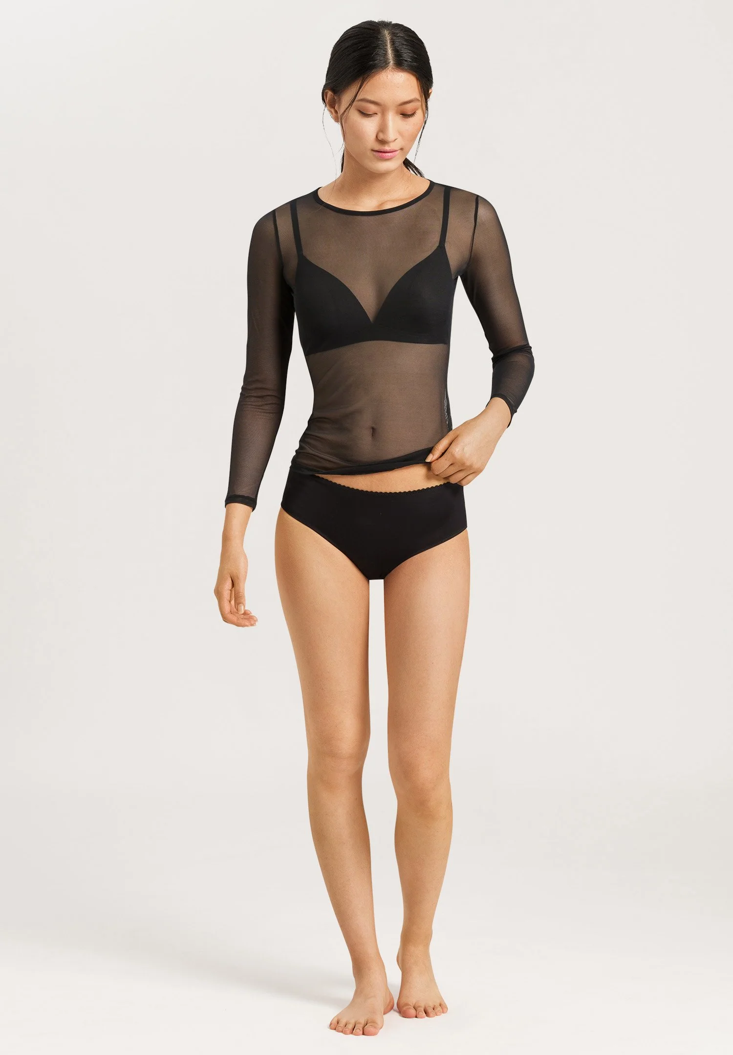 Smooth Illusion L/SLV Shirt | black 071298-070019 - Image 5