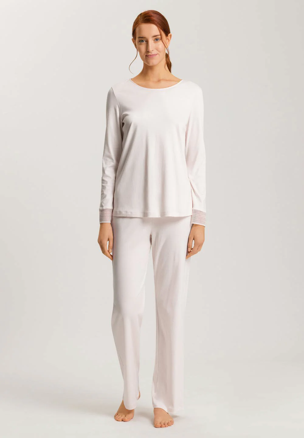 Sophie L/SLV Pajama | rose cream 074879-071393 - Image 2