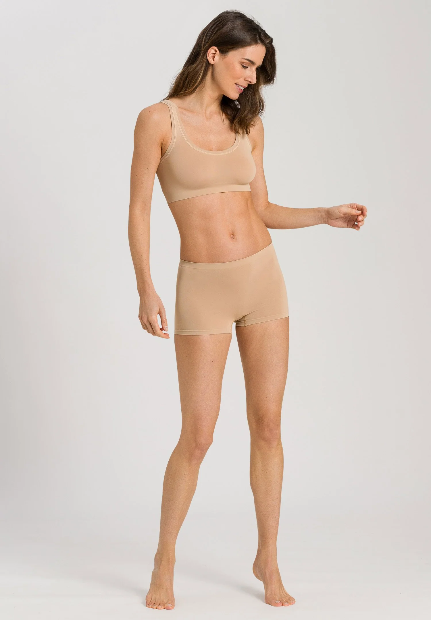 Touch Feeling Crop Top | beige 071810-070274 - Image 5