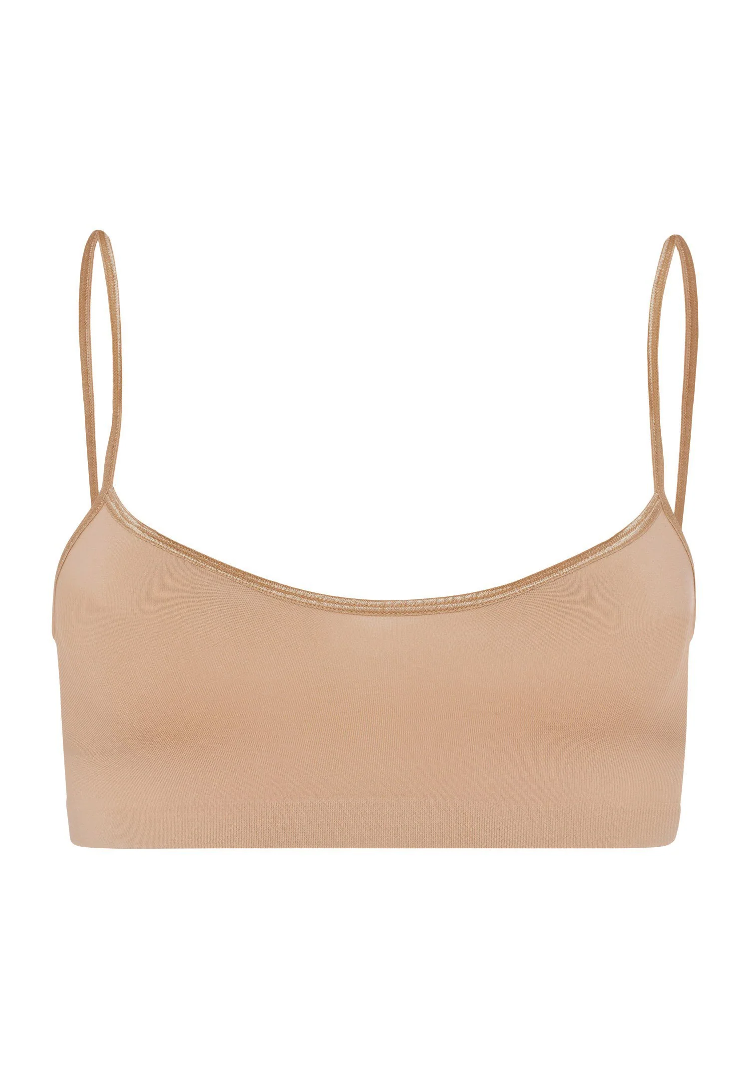Touch Feeling Crop Top | beige 071824-070274