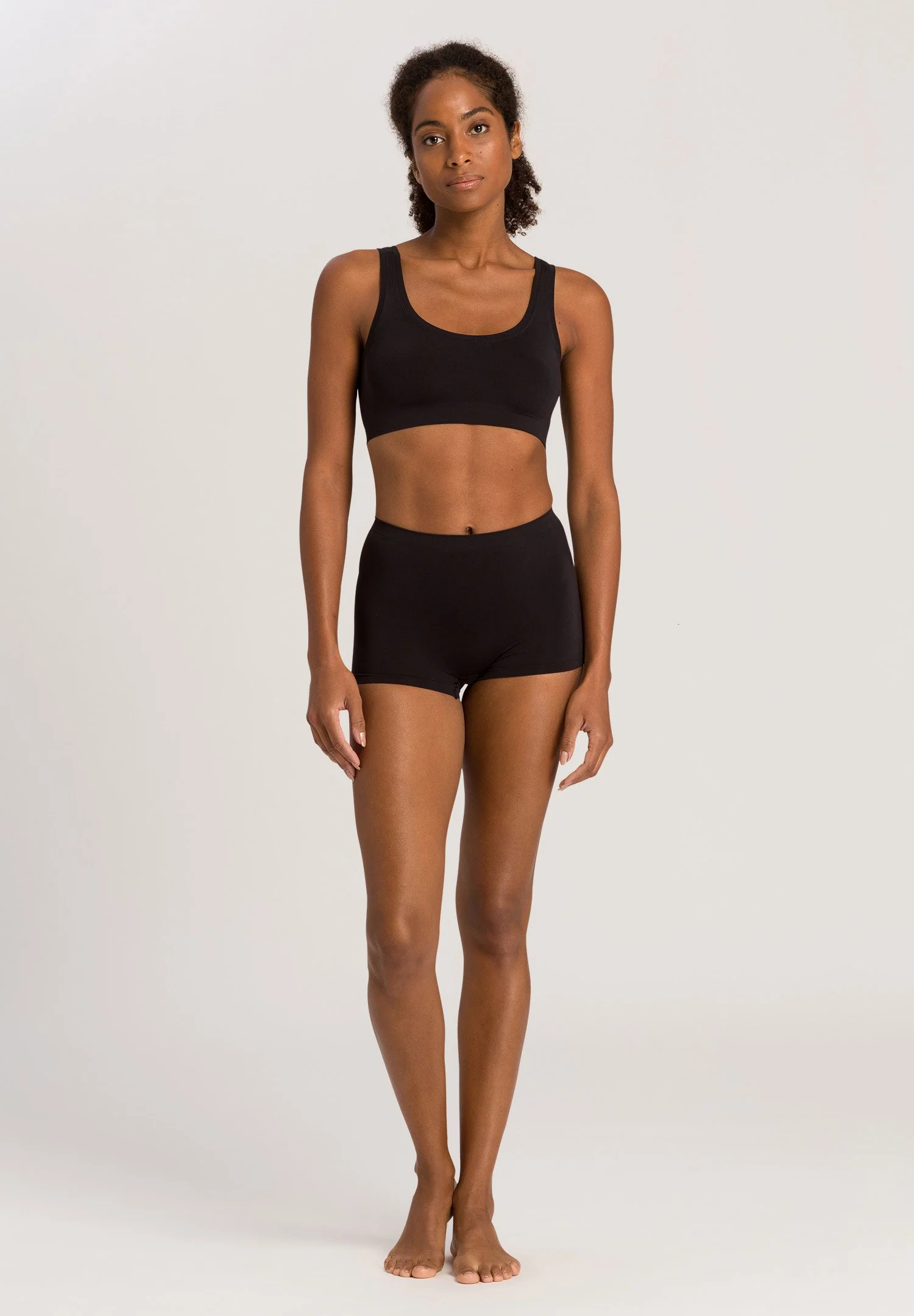 Touch Feeling Crop Top | black 071810-070199 - Image 5