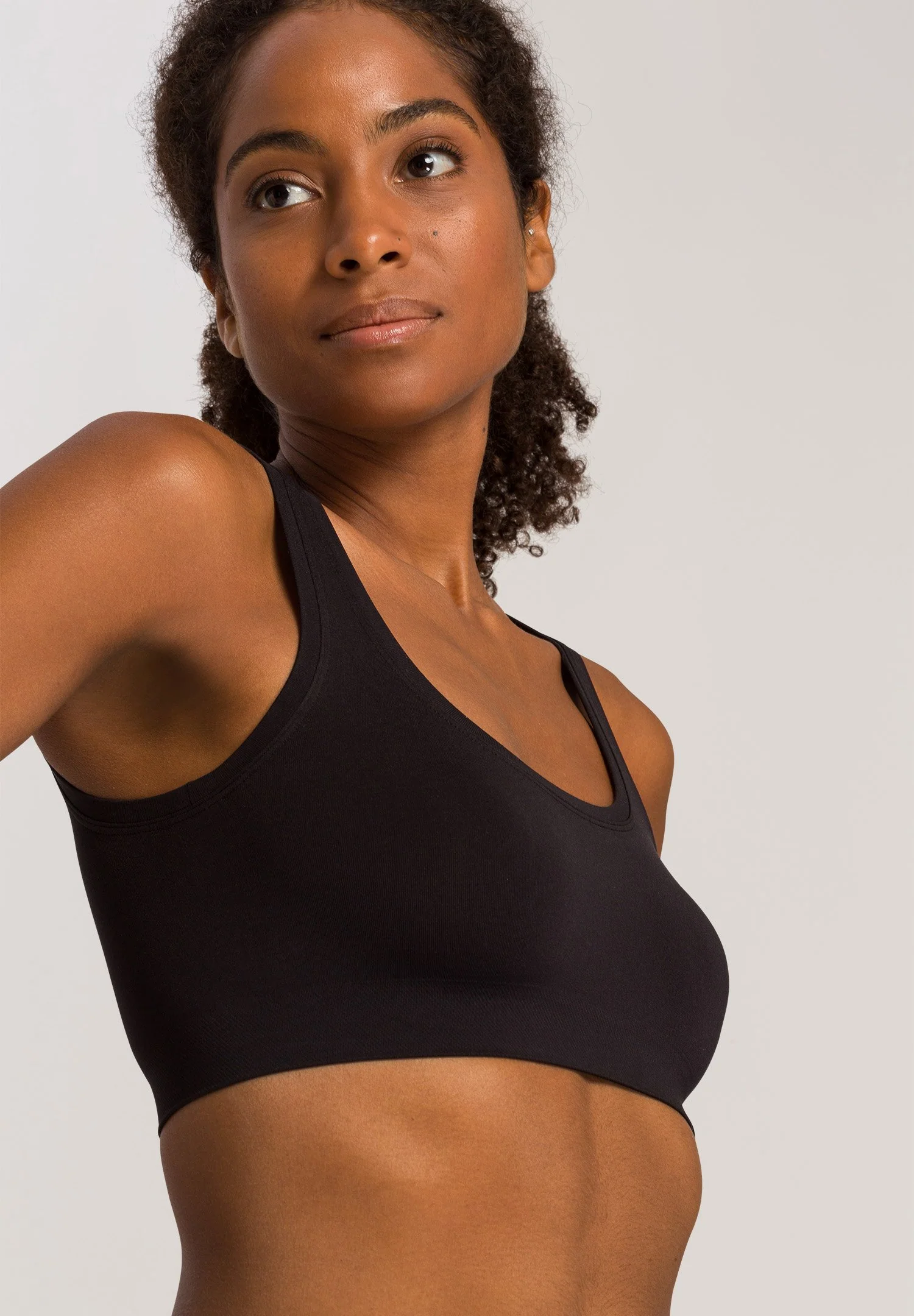 Touch Feeling Crop Top | black 071810-070199 - Image 6
