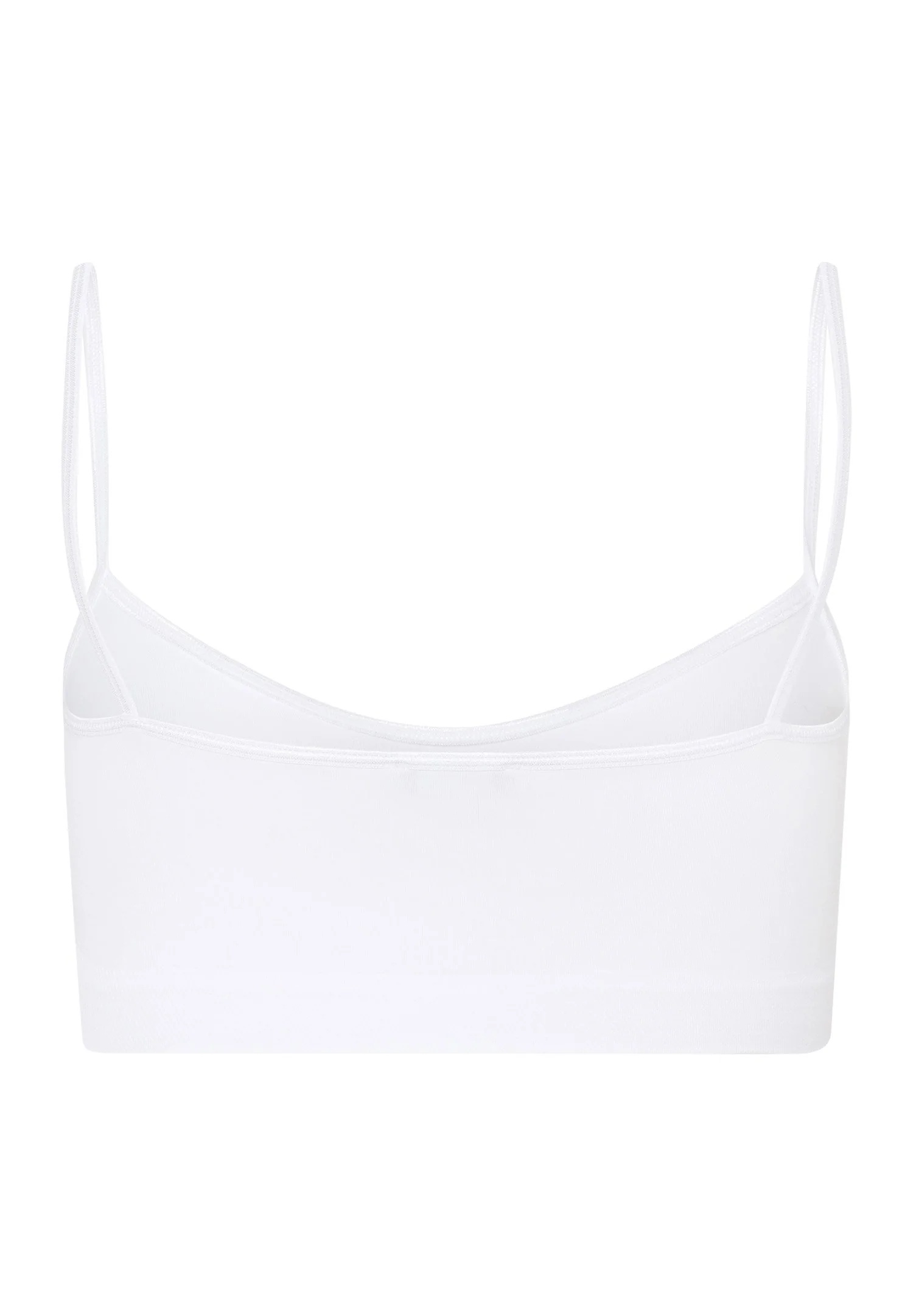 Touch Feeling Crop Top | white 071824-070101 - Image 3