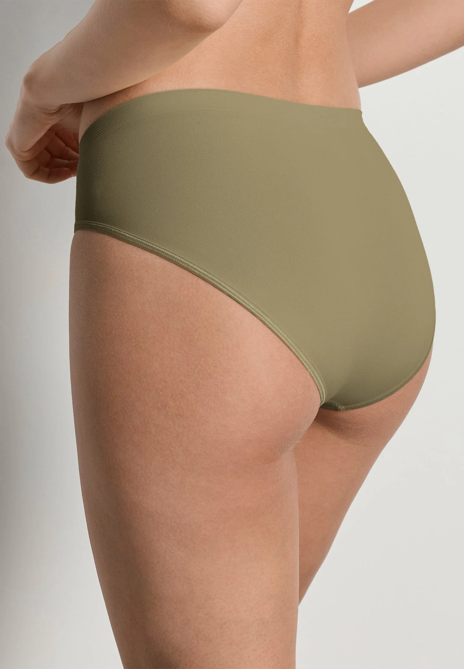 Touch Feeling Midi Briefs | covert green 071812-072727 - Image 4
