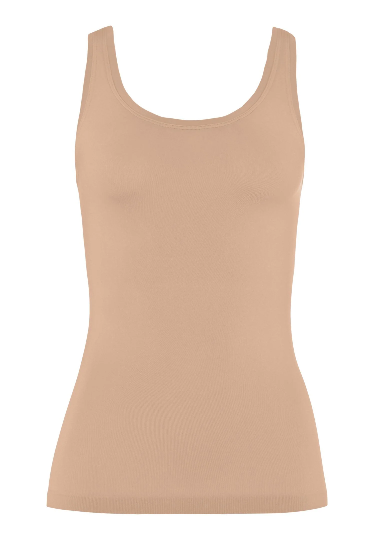 Touch Feeling Tank Top | beige 071814-070274