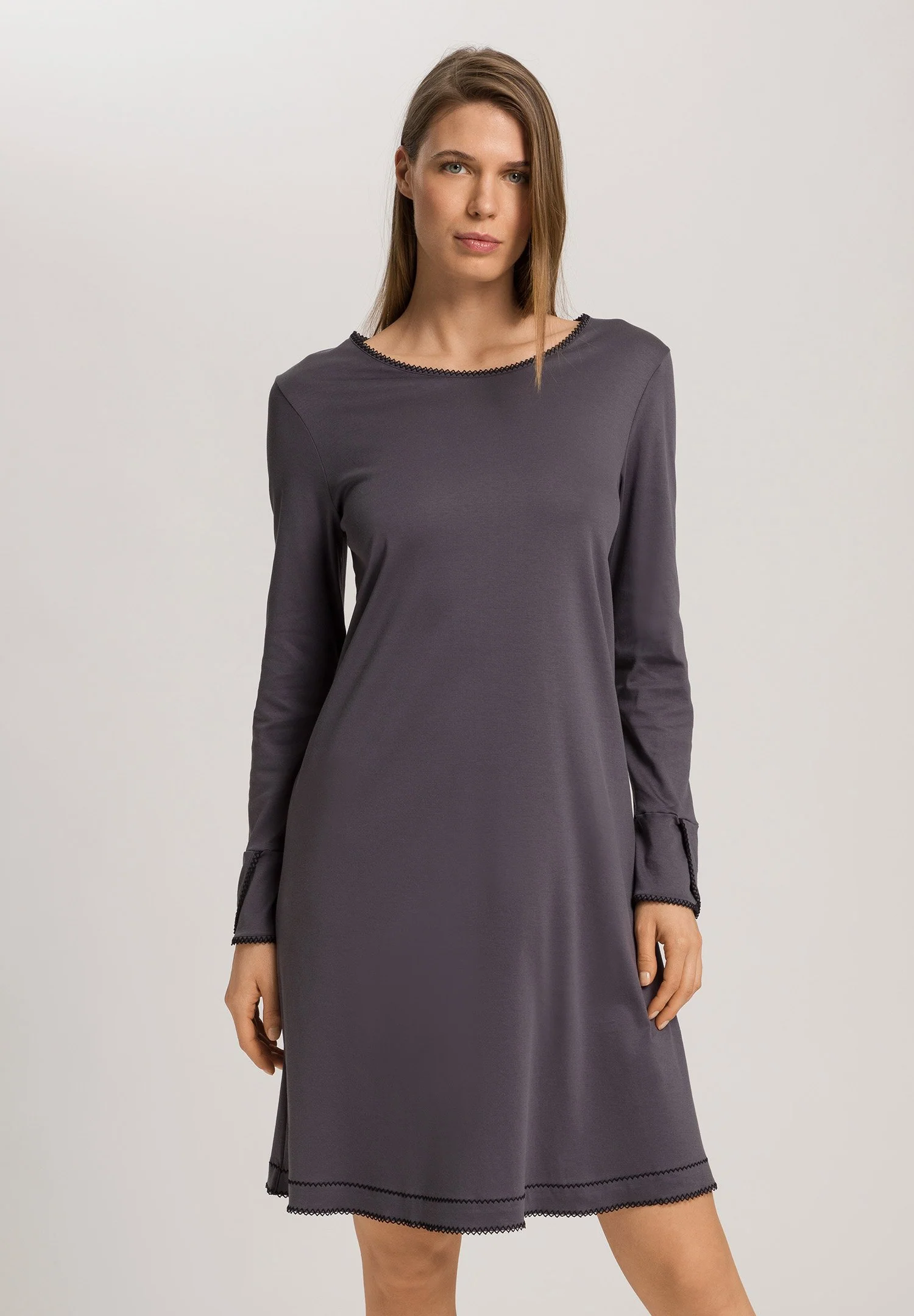 Una L/SLV Nightdress 100cm | black pearl 074772-072183 - Image 2